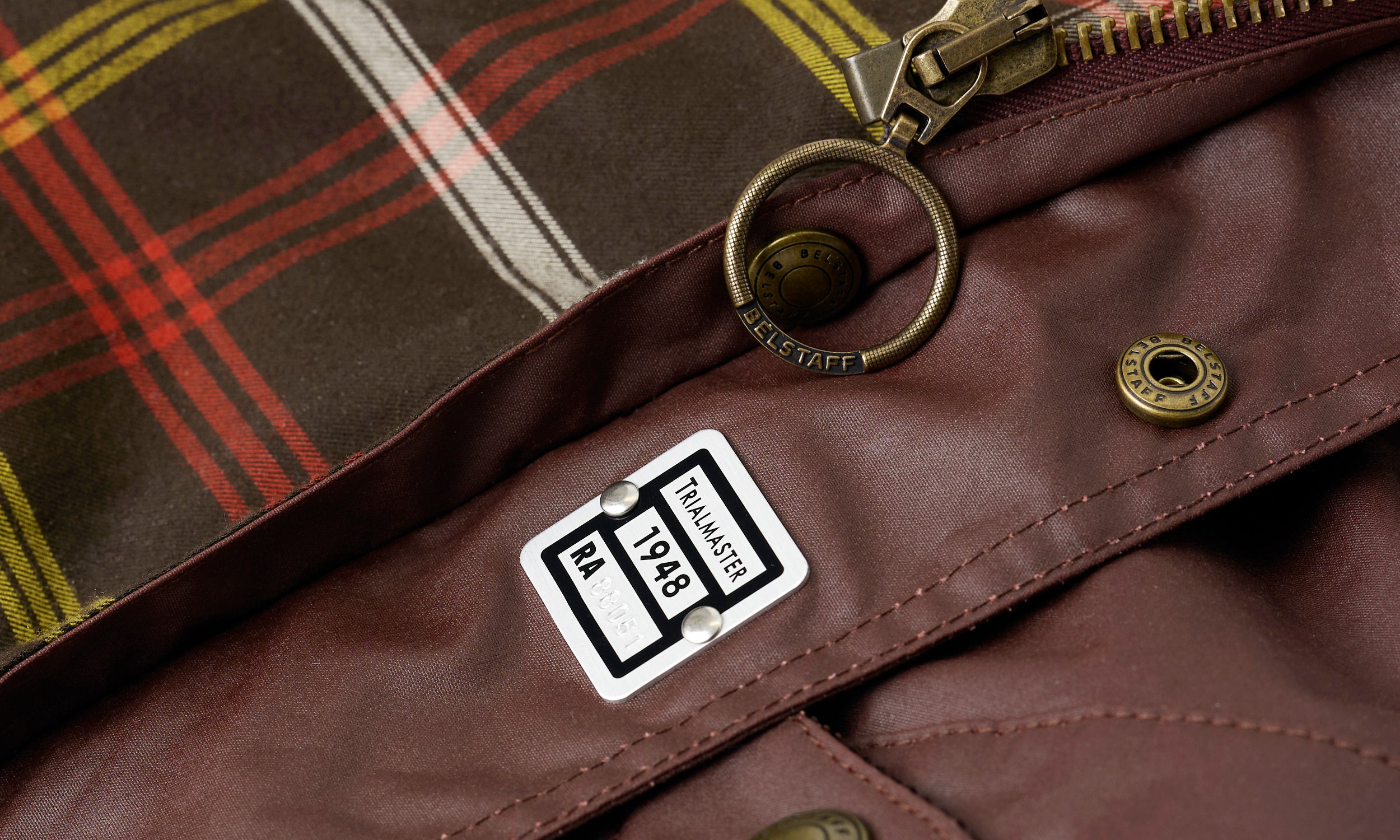 TRIALMASTER JACKET - Oxblood
