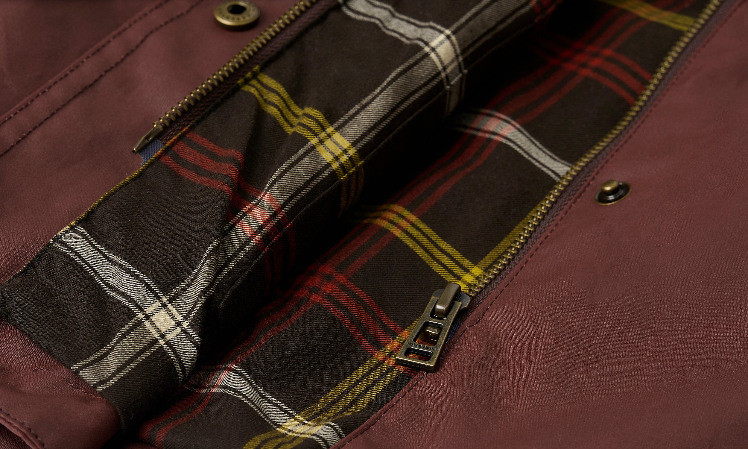 MADISON JACKET - Oxblood