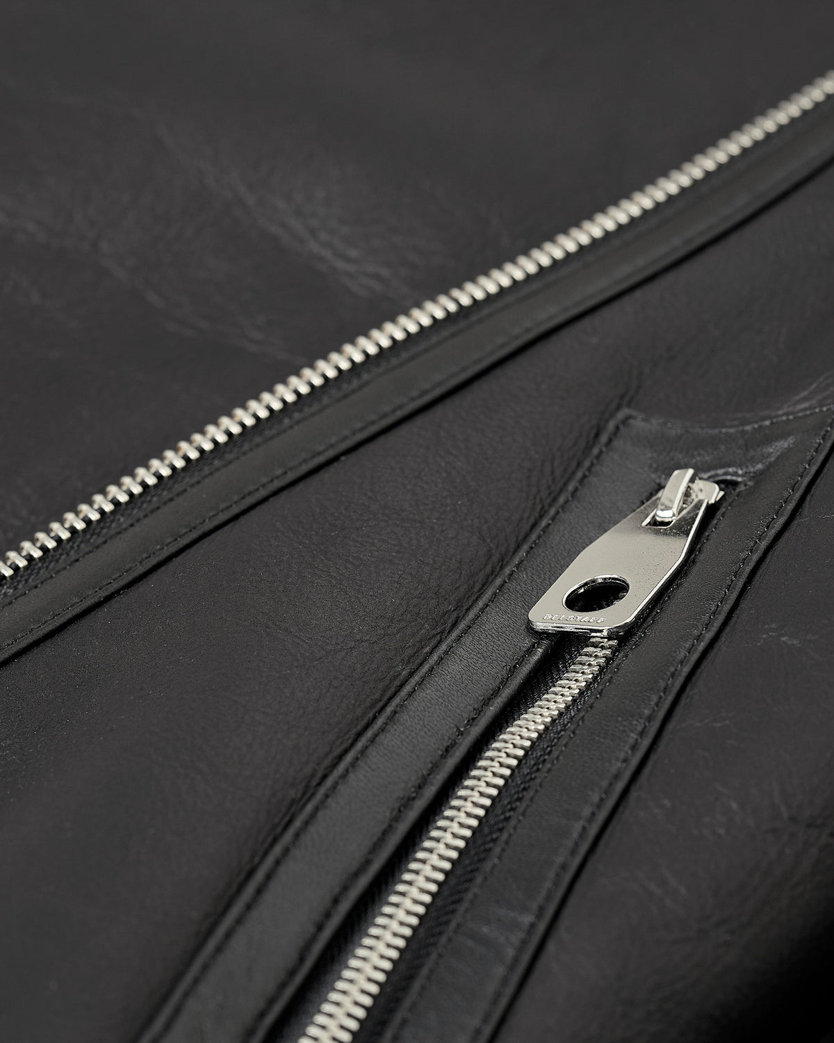 VIRDEN SHEARLING JACKET - Black
