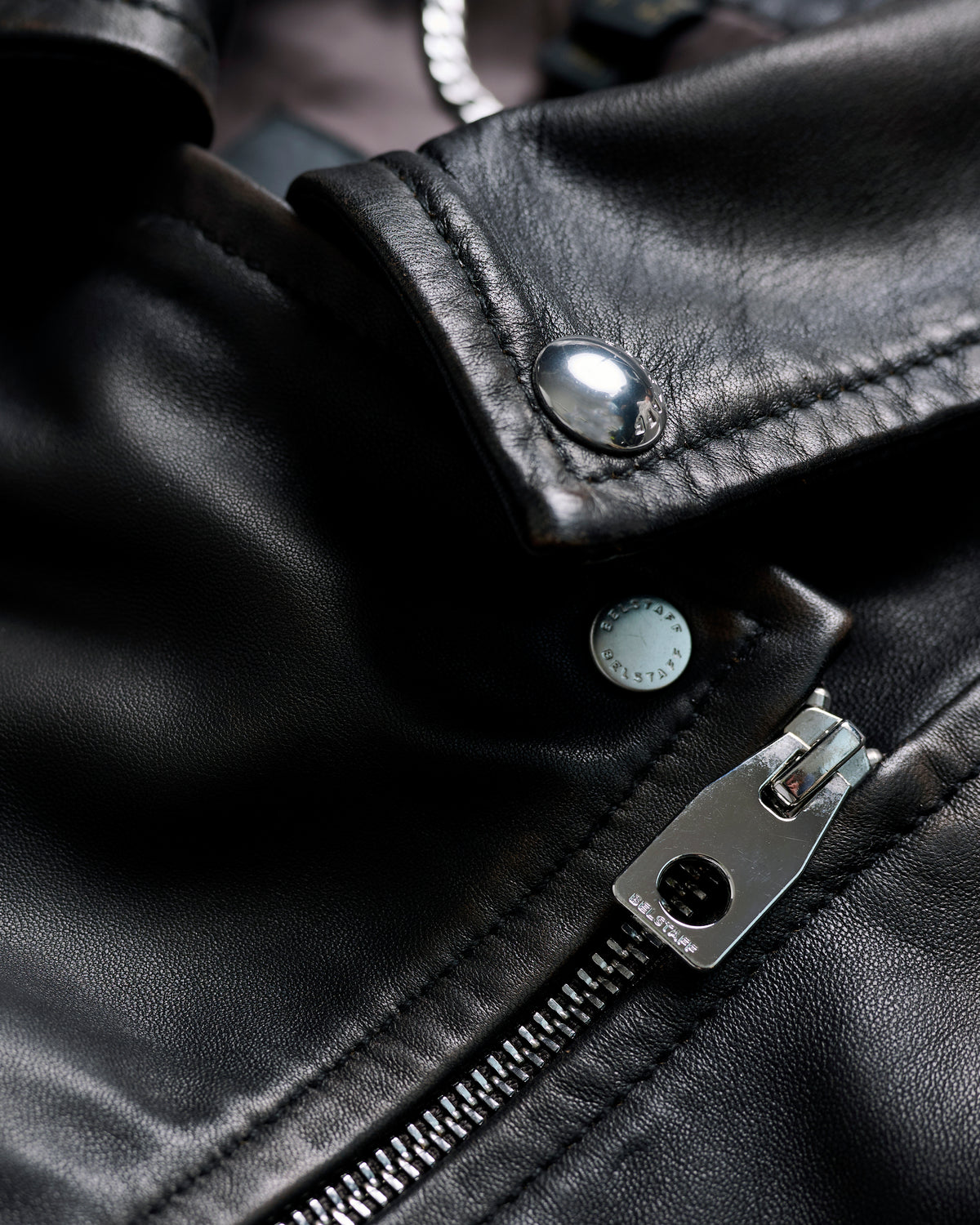 SIENNA BIKER JACKET DISTRESS - Bark