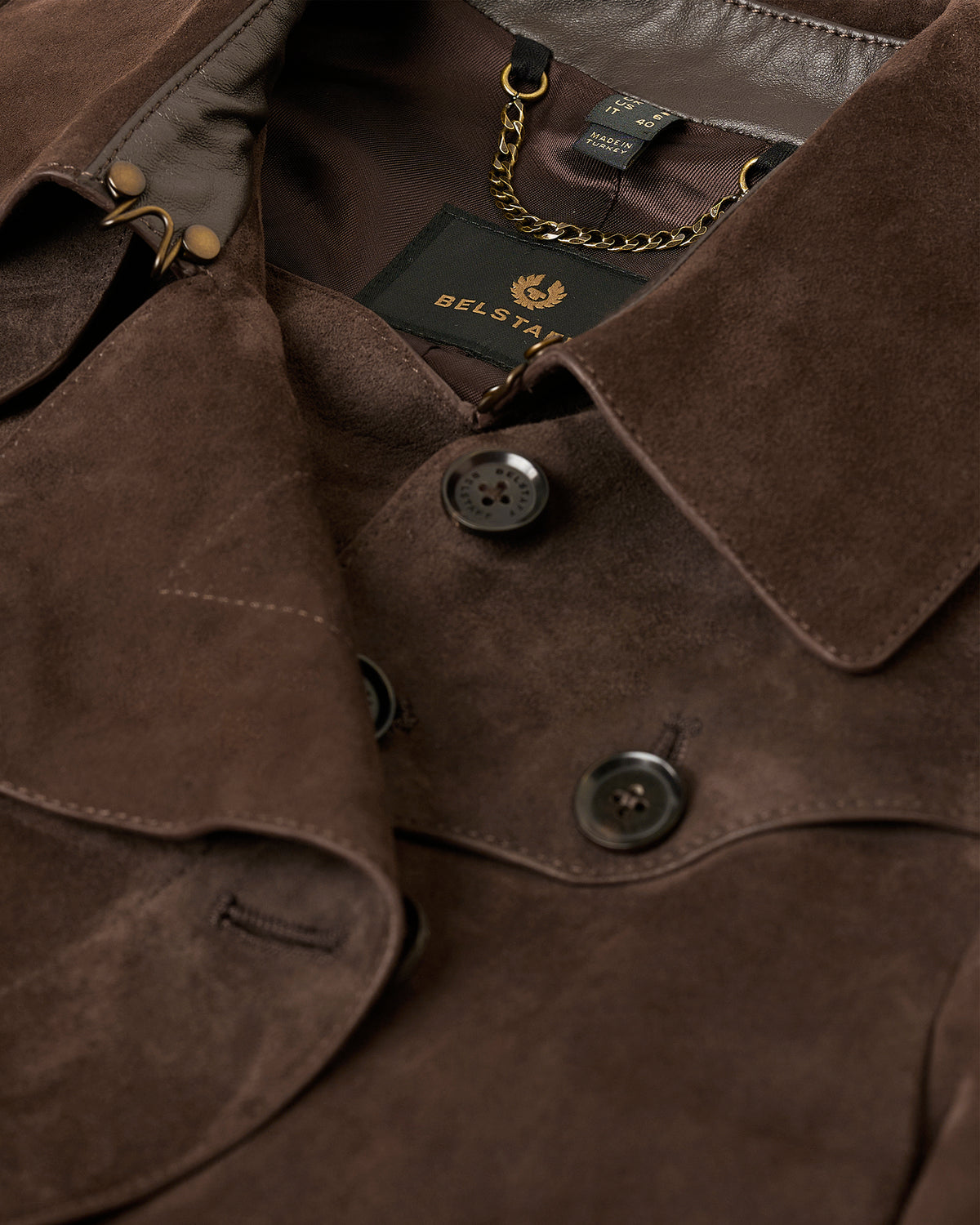TT TRENCH COAT - Bark