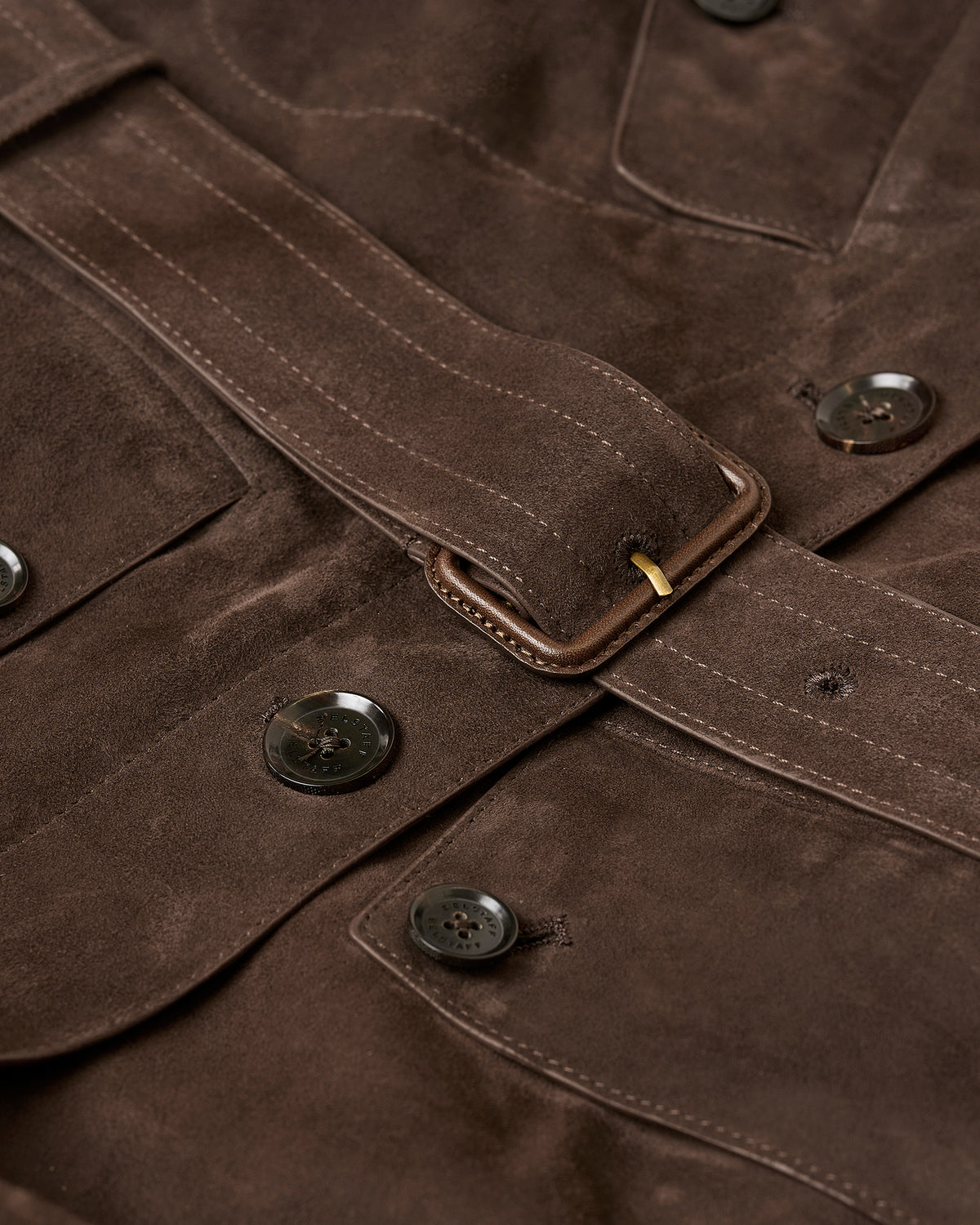 TT TRENCH COAT - Bark