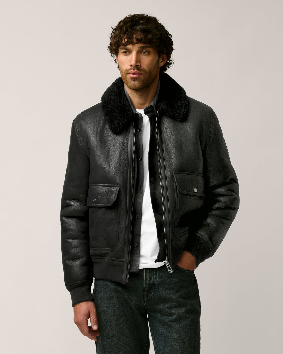 NORTHWIND SHEARLING JACKET