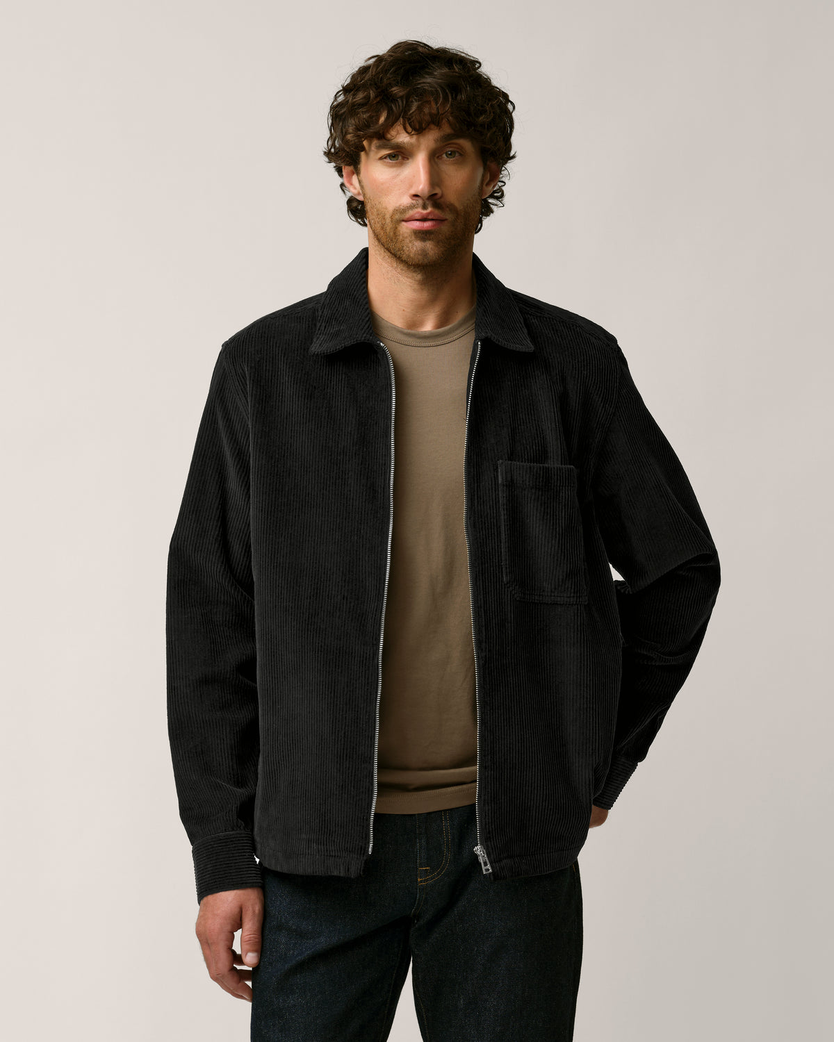 VALVE CORD ZIP OVERSHIRT