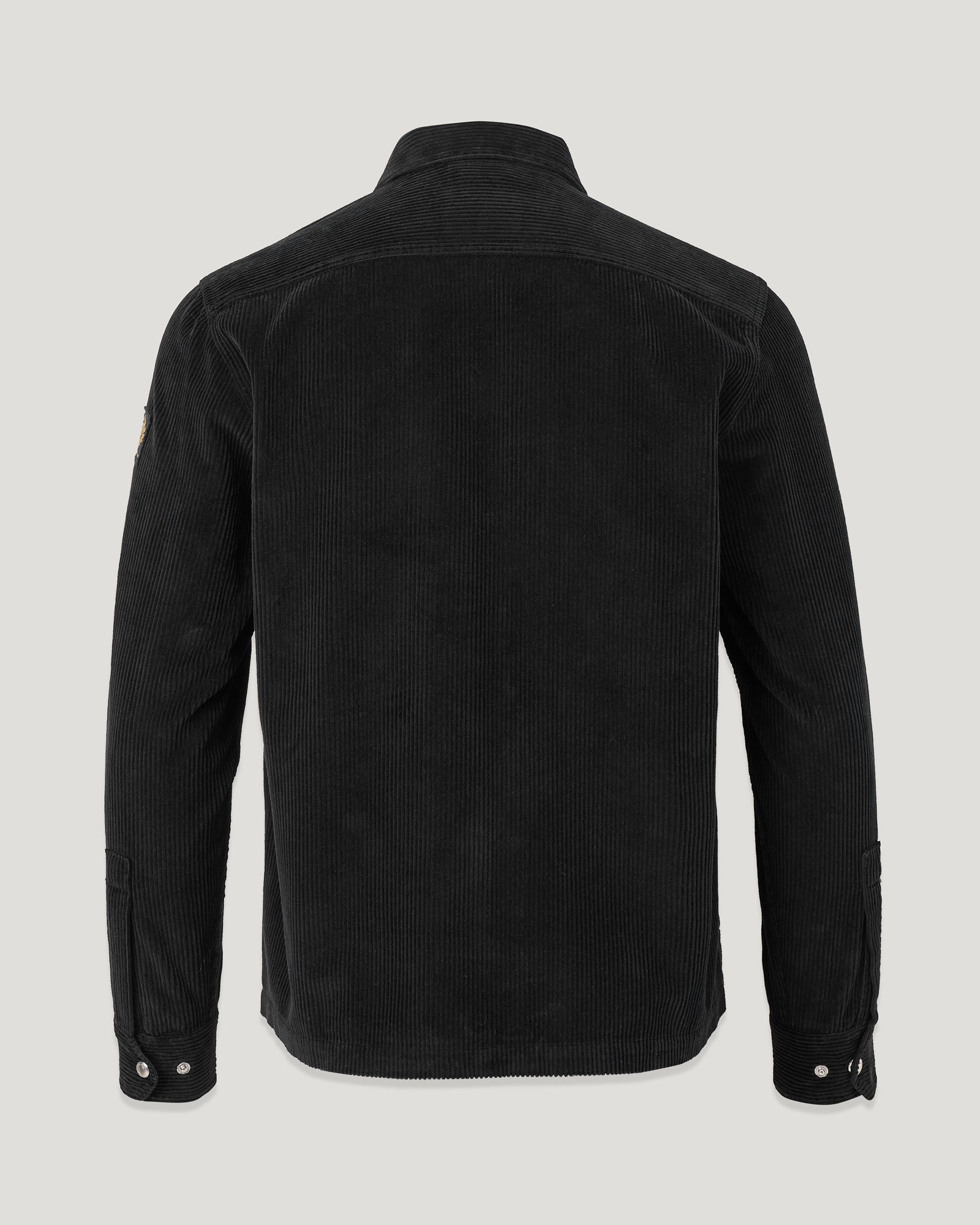 VALVE CORD ZIP OVERSHIRT - Black