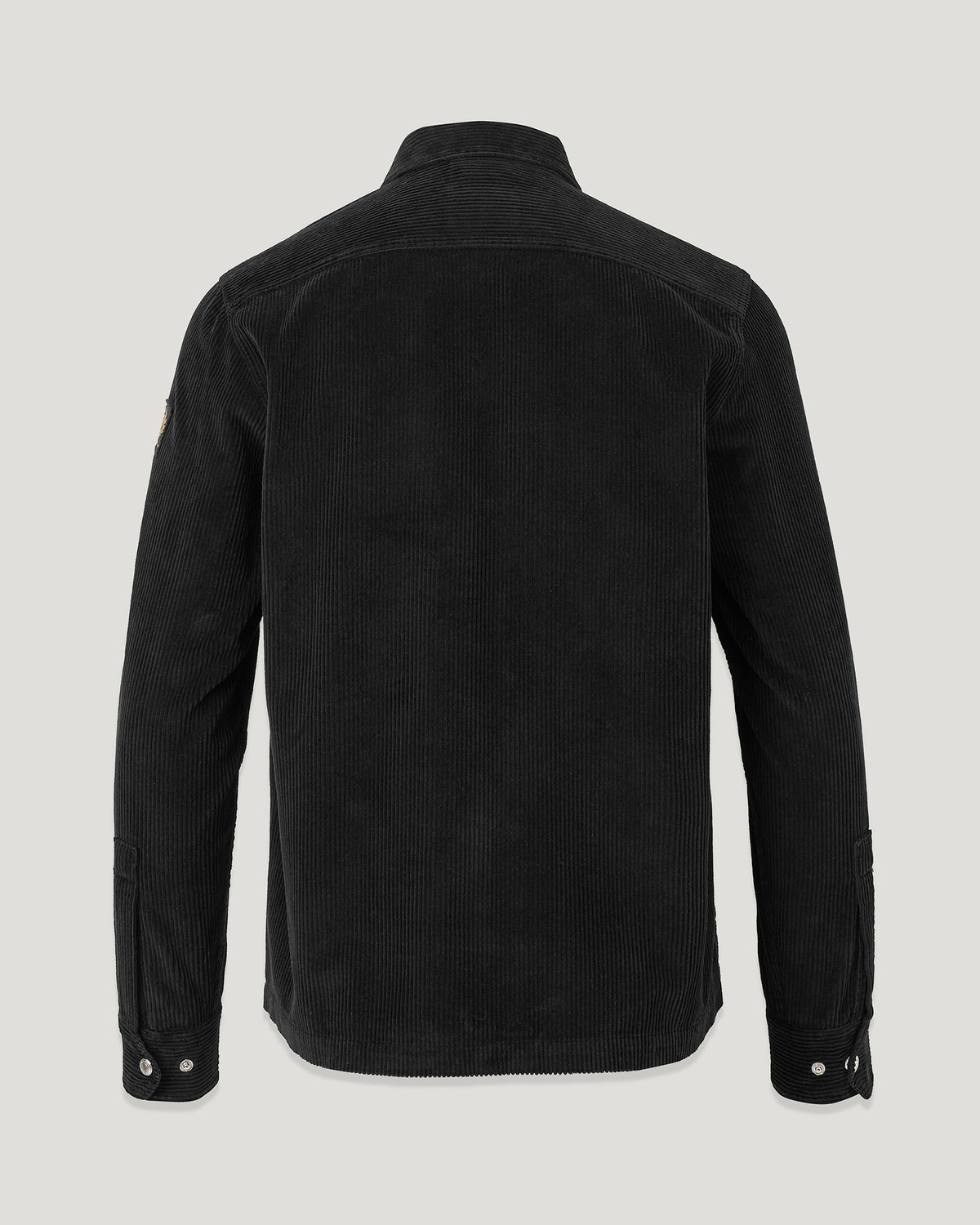 VALVE CORD ZIP OVERSHIRT - Black