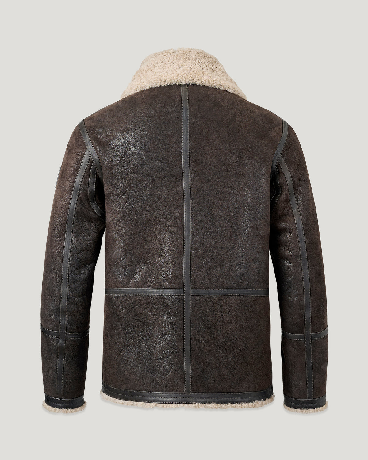 SNOWFIELD COAT - Dark Brown / Sand