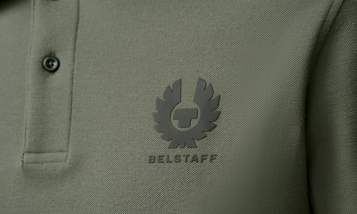 ESSENTIAL POLO - Slate Green