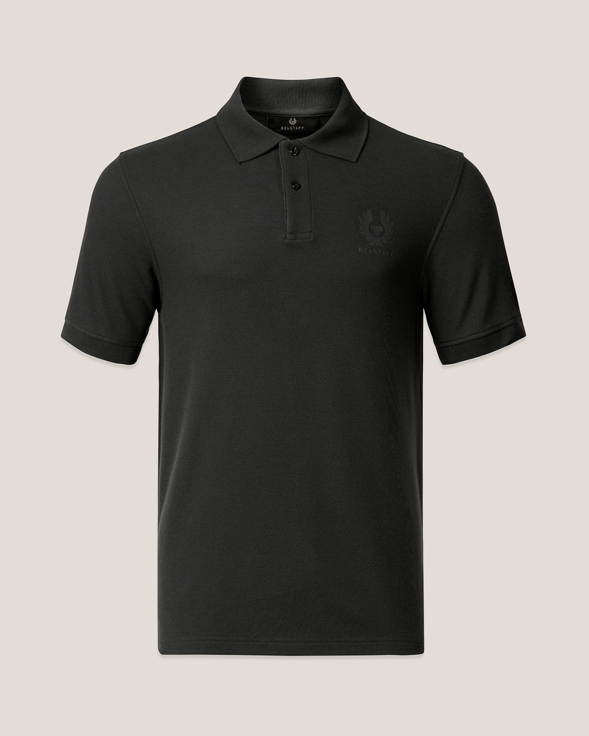 ESSENTIAL POLO - Washed Black