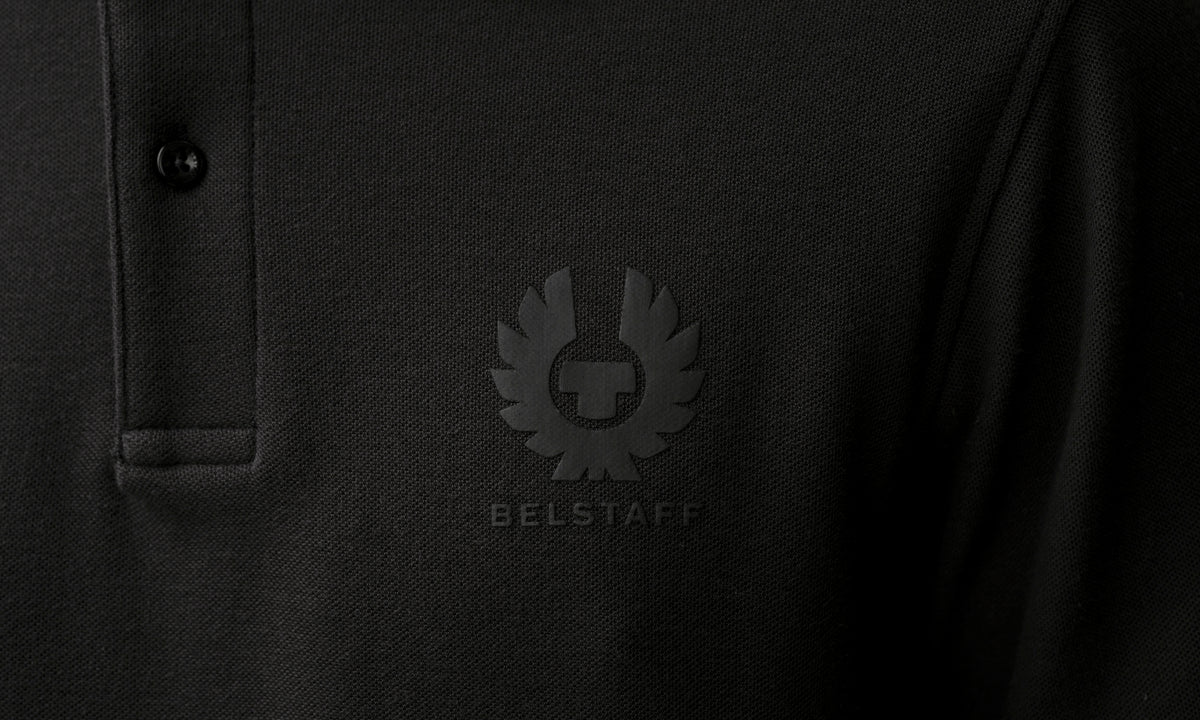 ESSENTIAL POLO - Washed Black