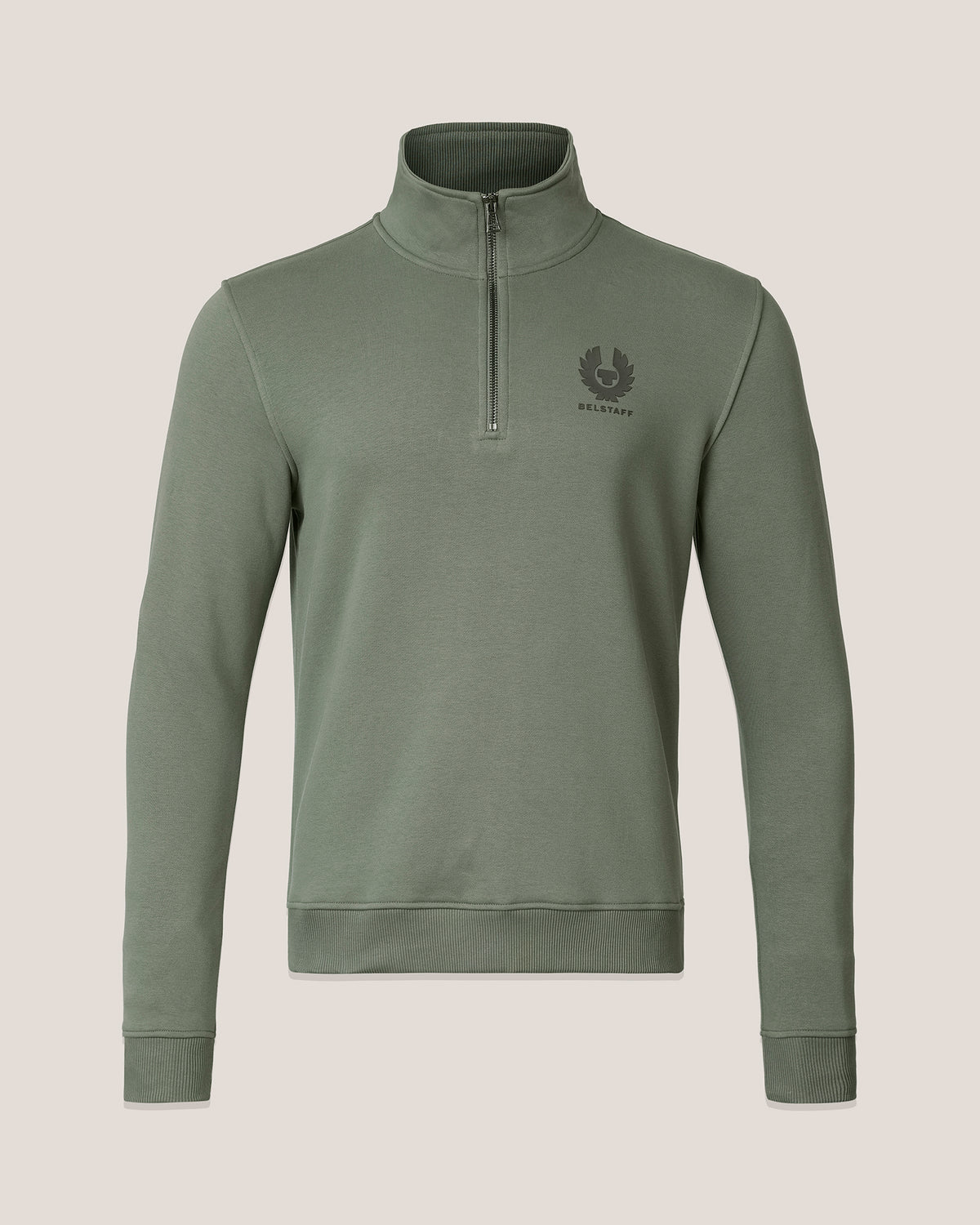 ESSENTIAL QUARTER ZIP SWEATSHIRT - Slate Green