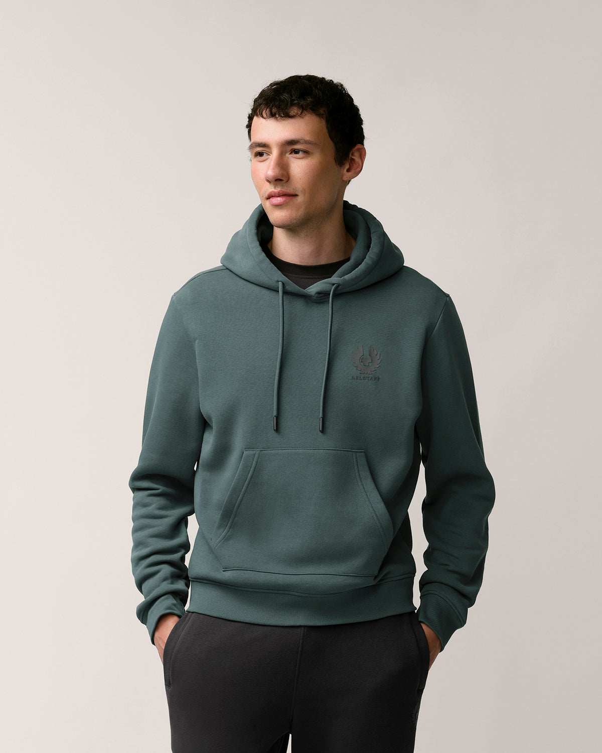 ESSENTIAL HOODIE - Petrol