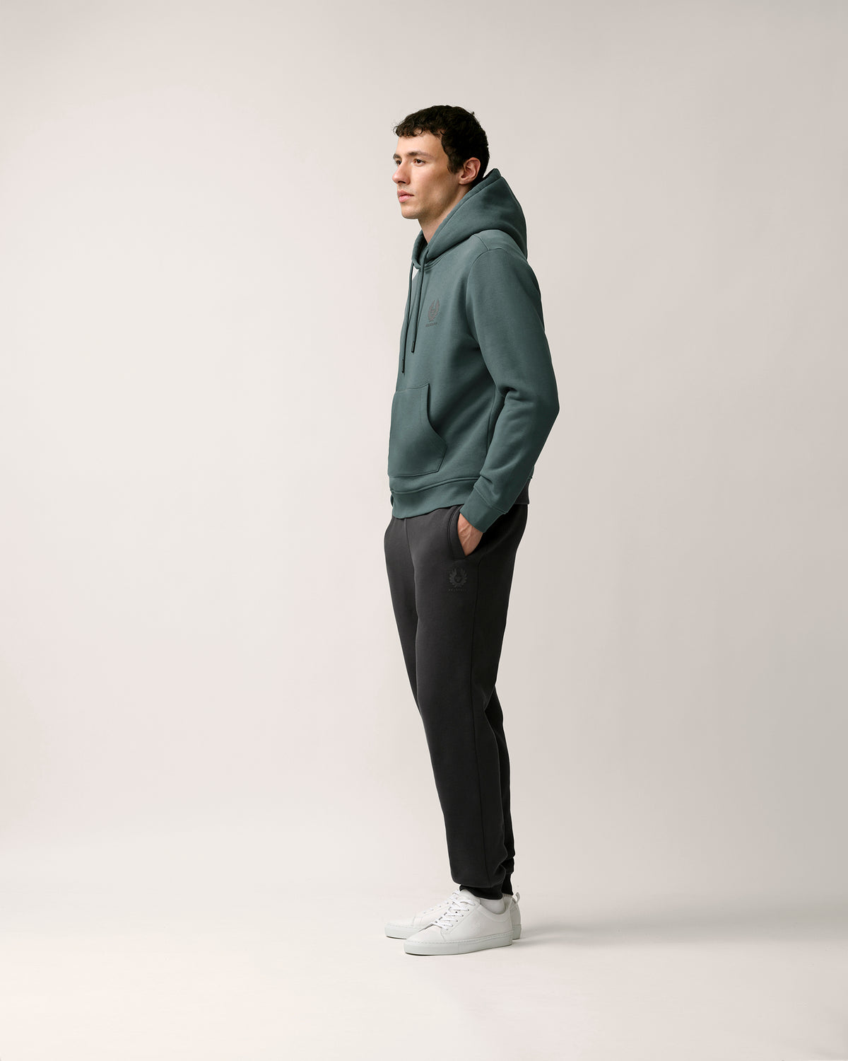 ESSENTIAL HOODIE - Petrol