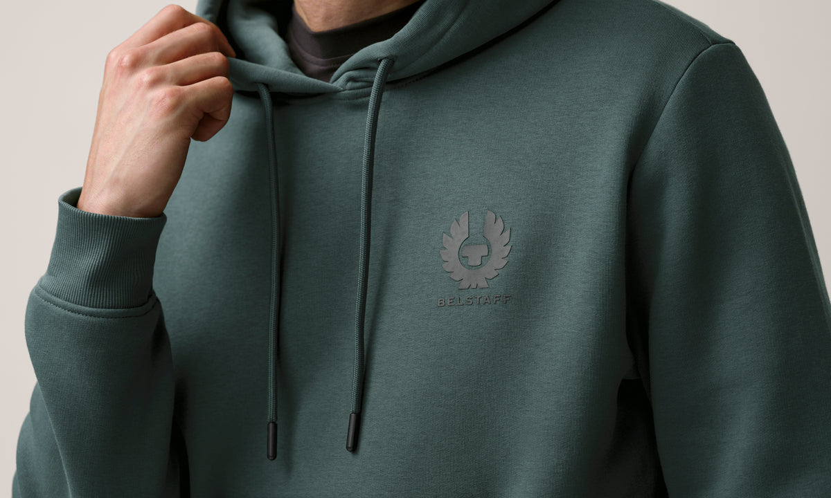 ESSENTIAL HOODIE - Petrol