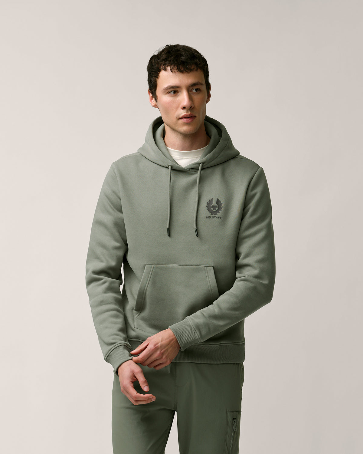 ESSENTIAL HOODIE - Slate Green