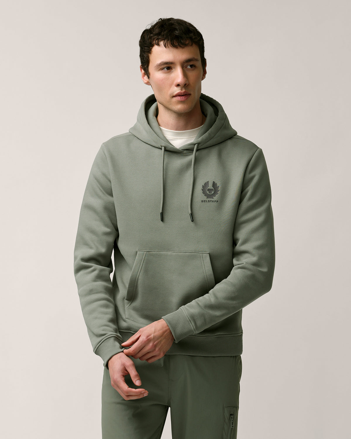 ESSENTIAL HOODIE - Slate Green