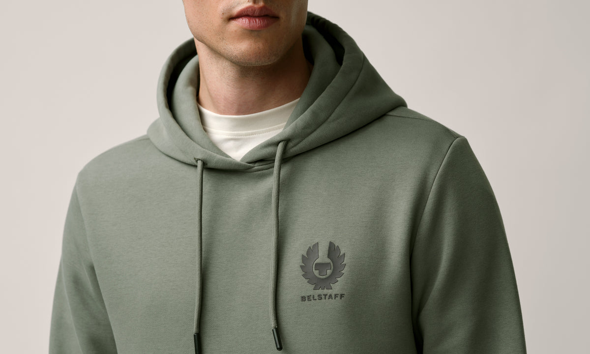 ESSENTIAL HOODIE - Slate Green