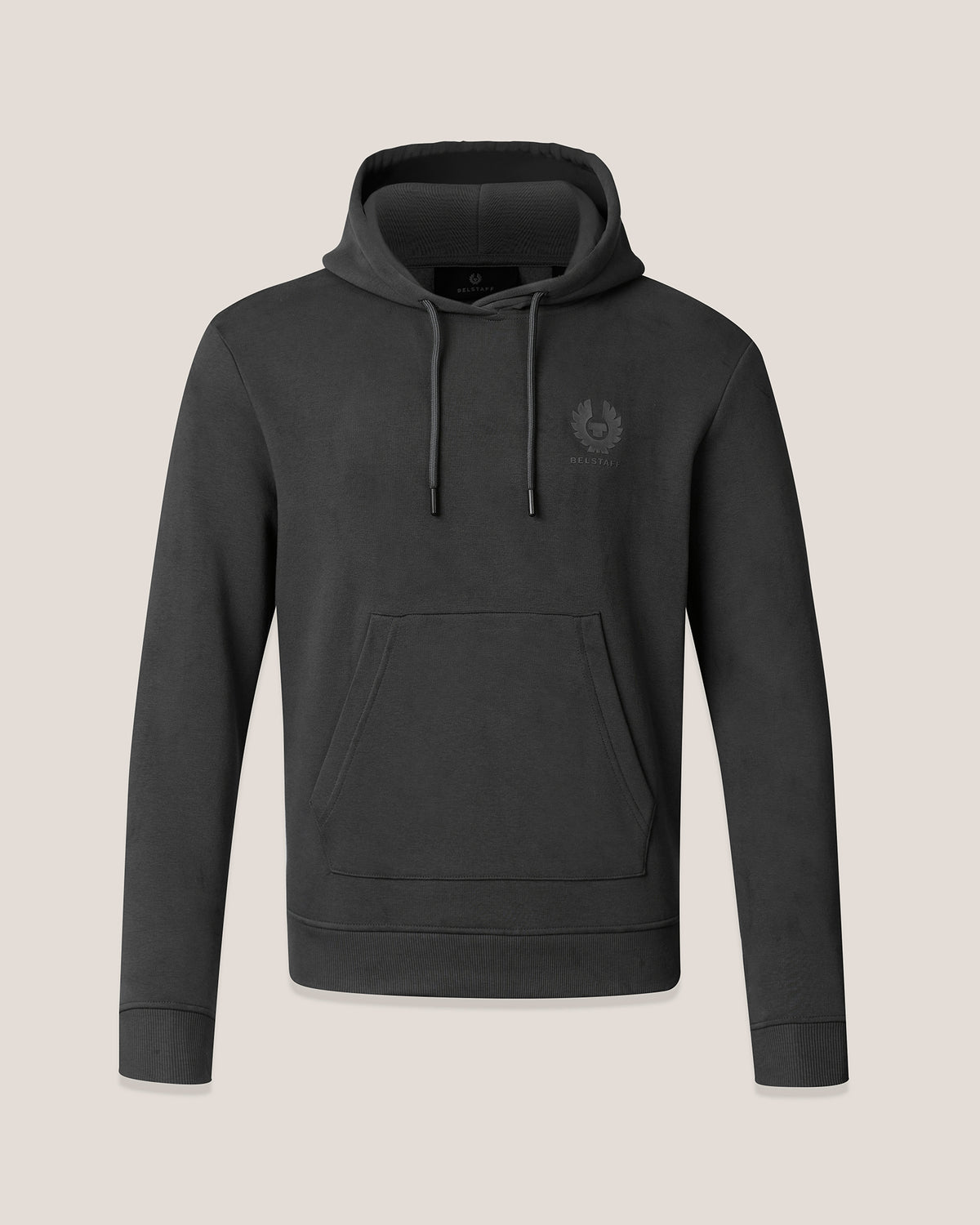 ESSENTIAL HOODIE - Washed Black