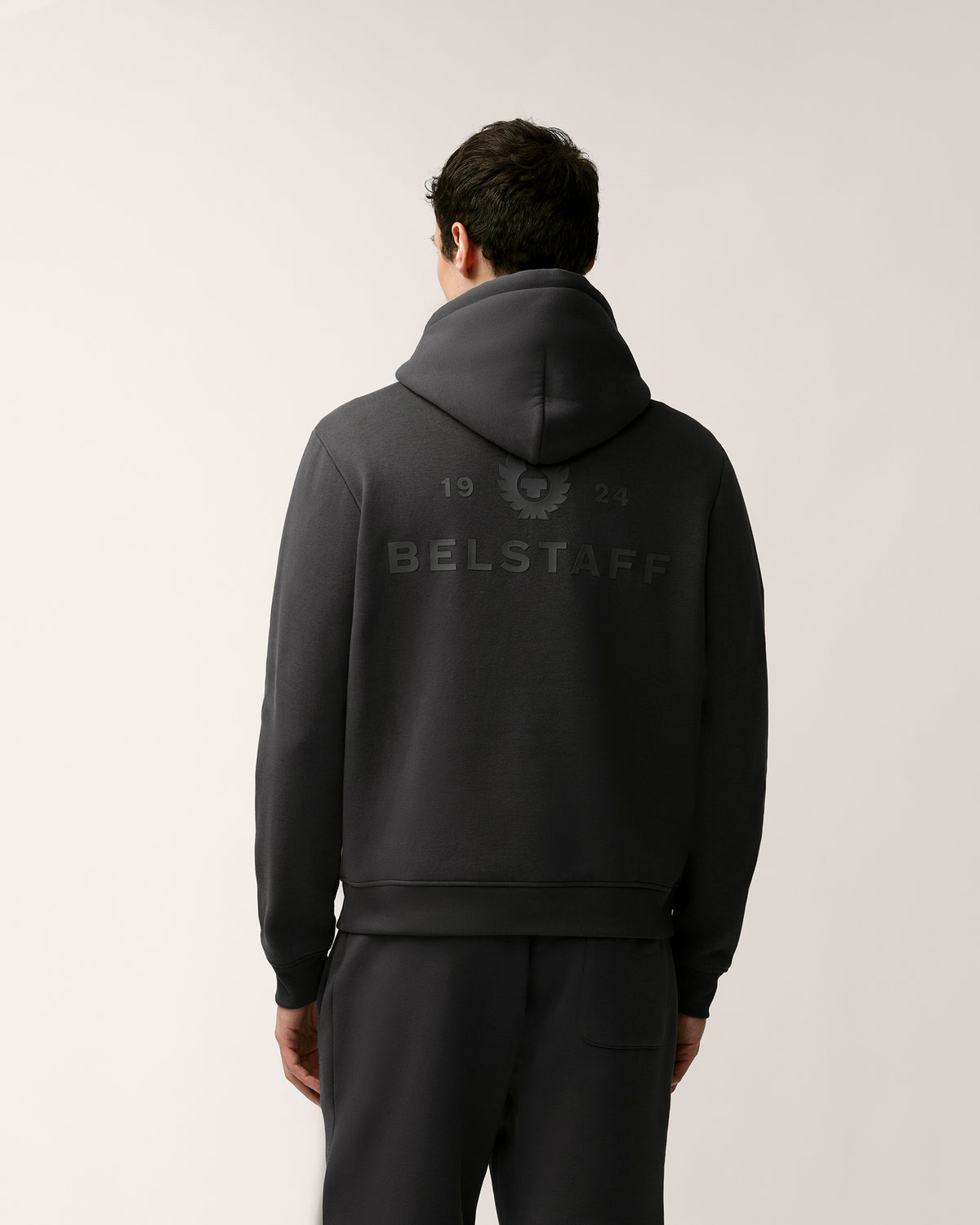 ESSENTIAL HOODIE - Washed Black