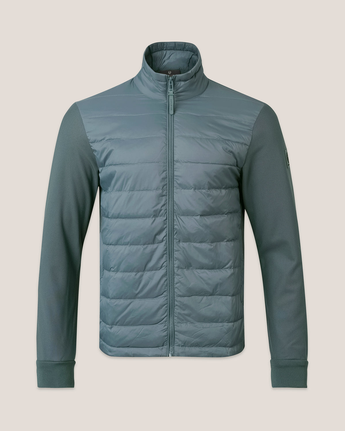 ESSENTIAL MIXED MEDIA JACKET - Petrol