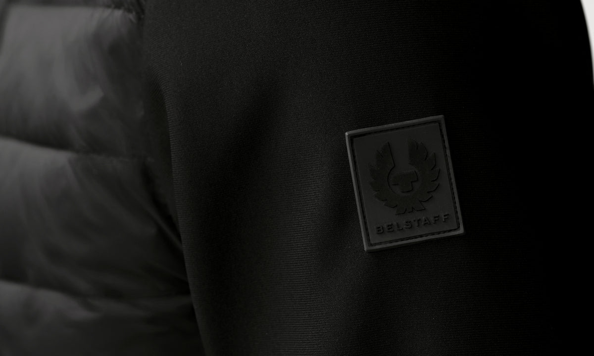 ESSENTIAL MIXED MEDIA JACKET - Washed Black