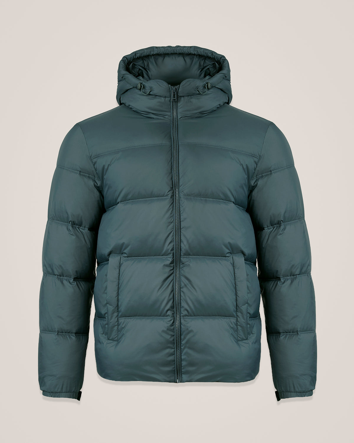 ESSENTIAL PUFFER JACKET - Petrol