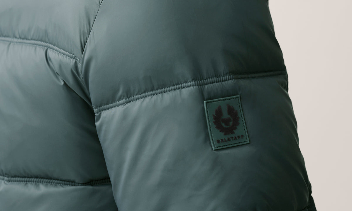 ESSENTIAL PUFFER JACKET - Petrol