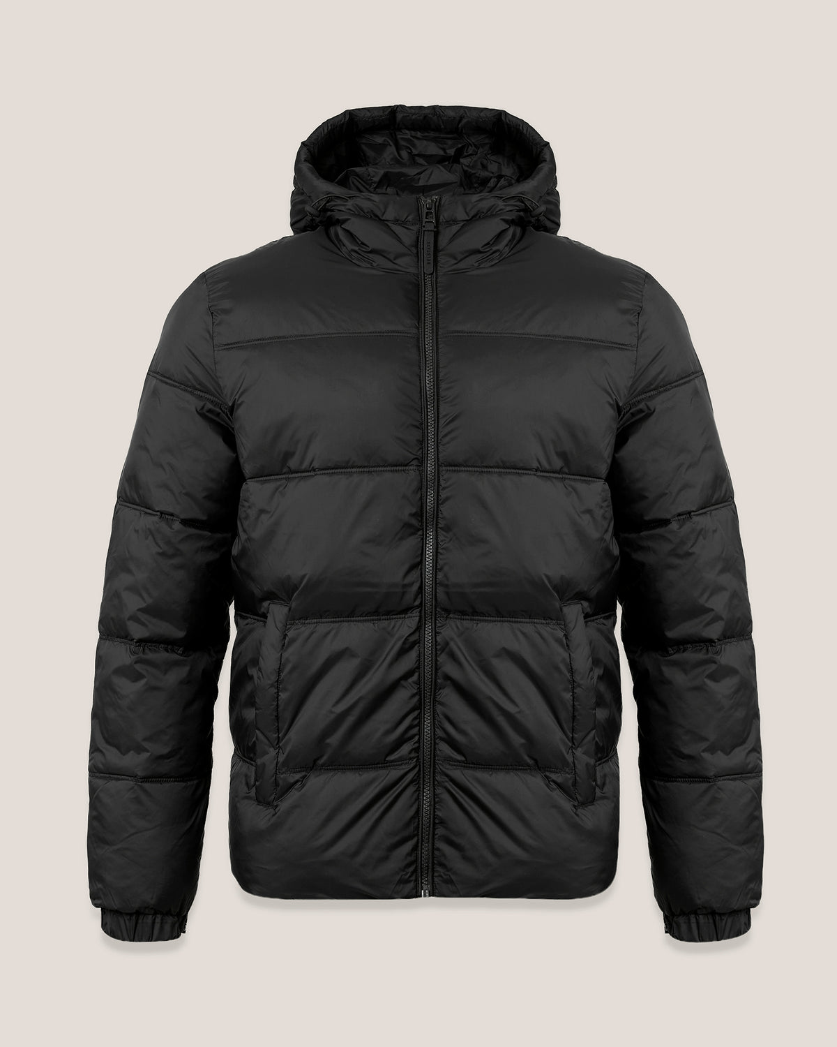 ESSENTIAL PUFFER JACKET - Washed Black