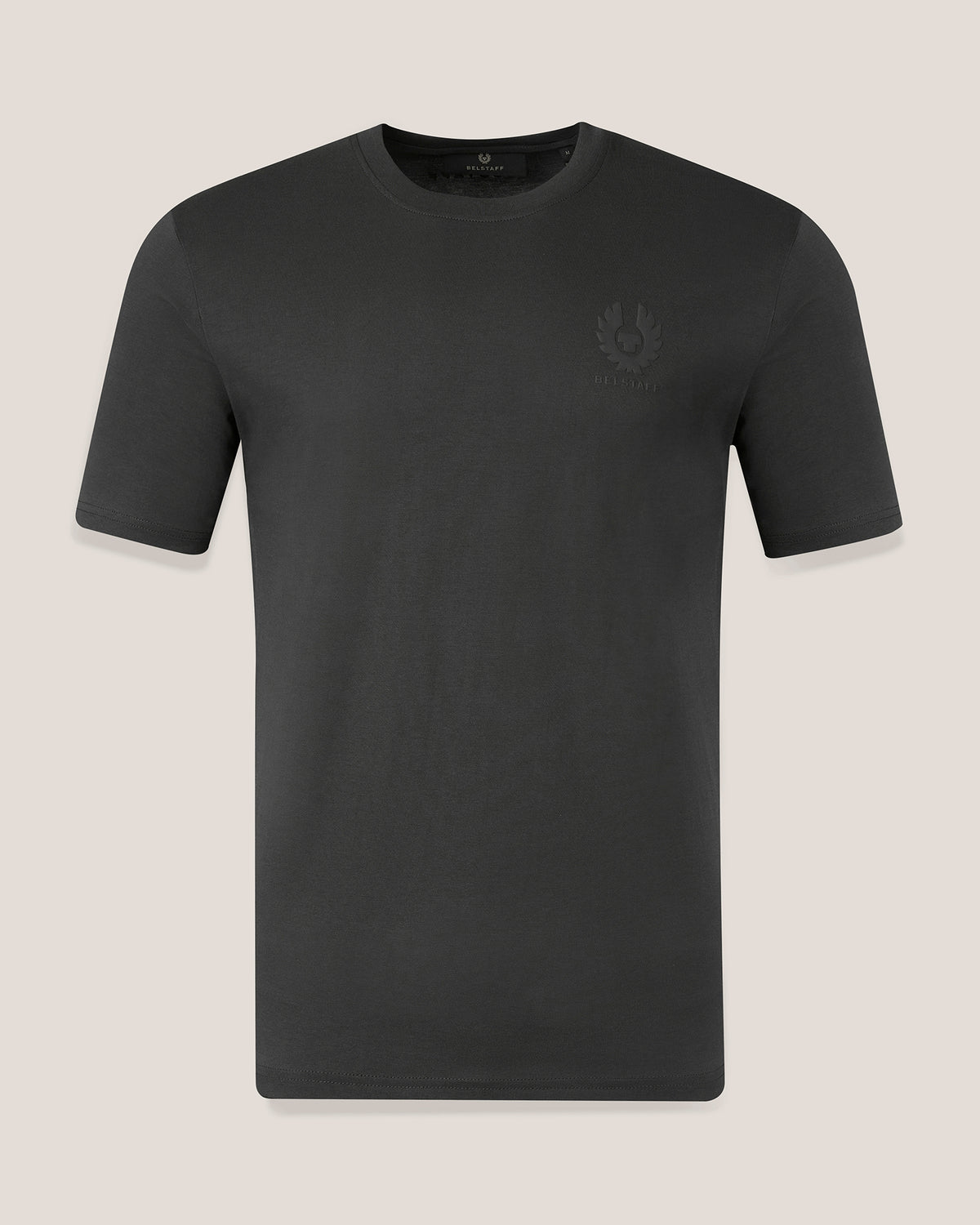 ESSENTIAL T-SHIRT BACK LOGO - Washed Black