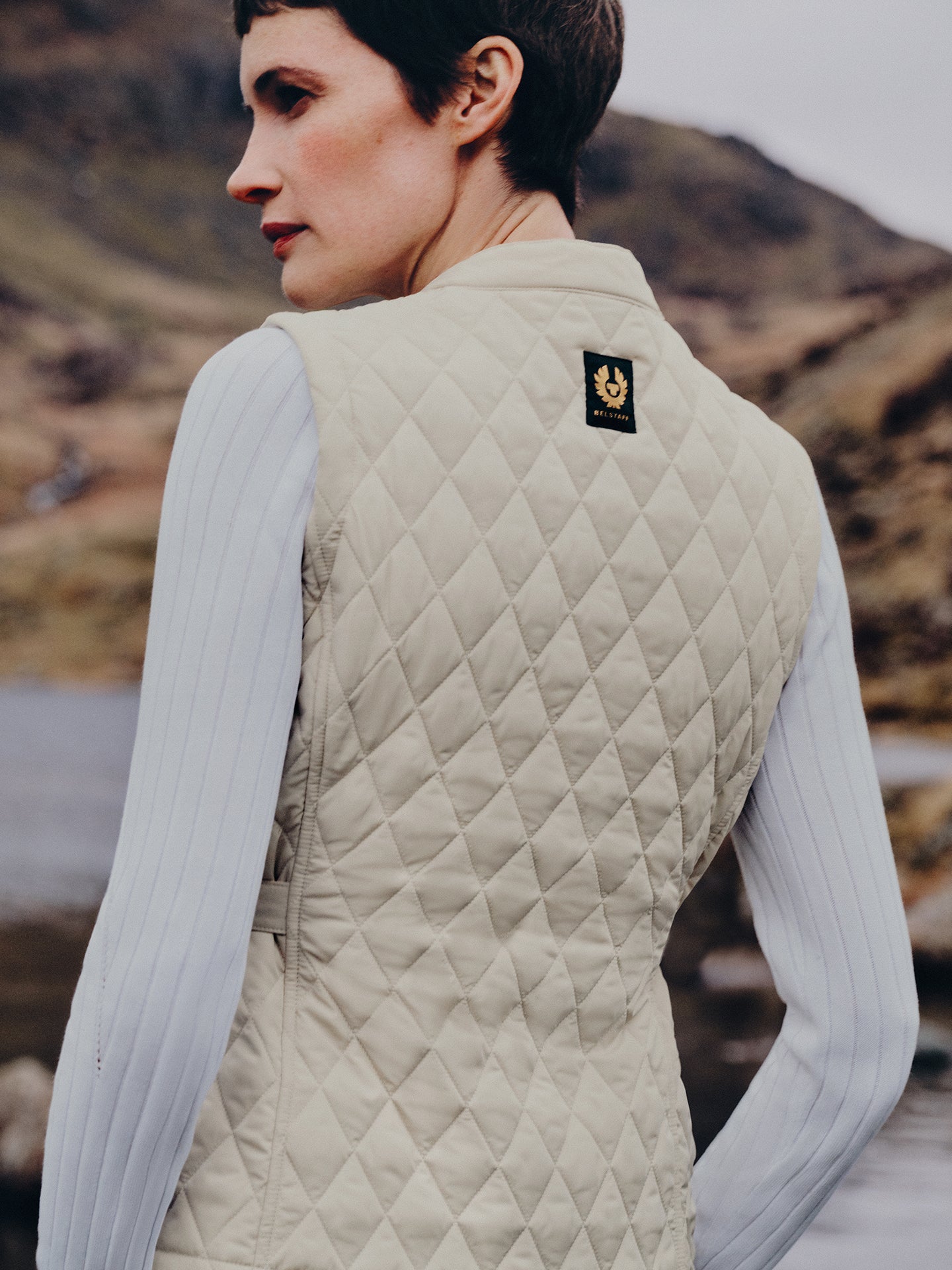 MAEVA GILET - Silver Birch