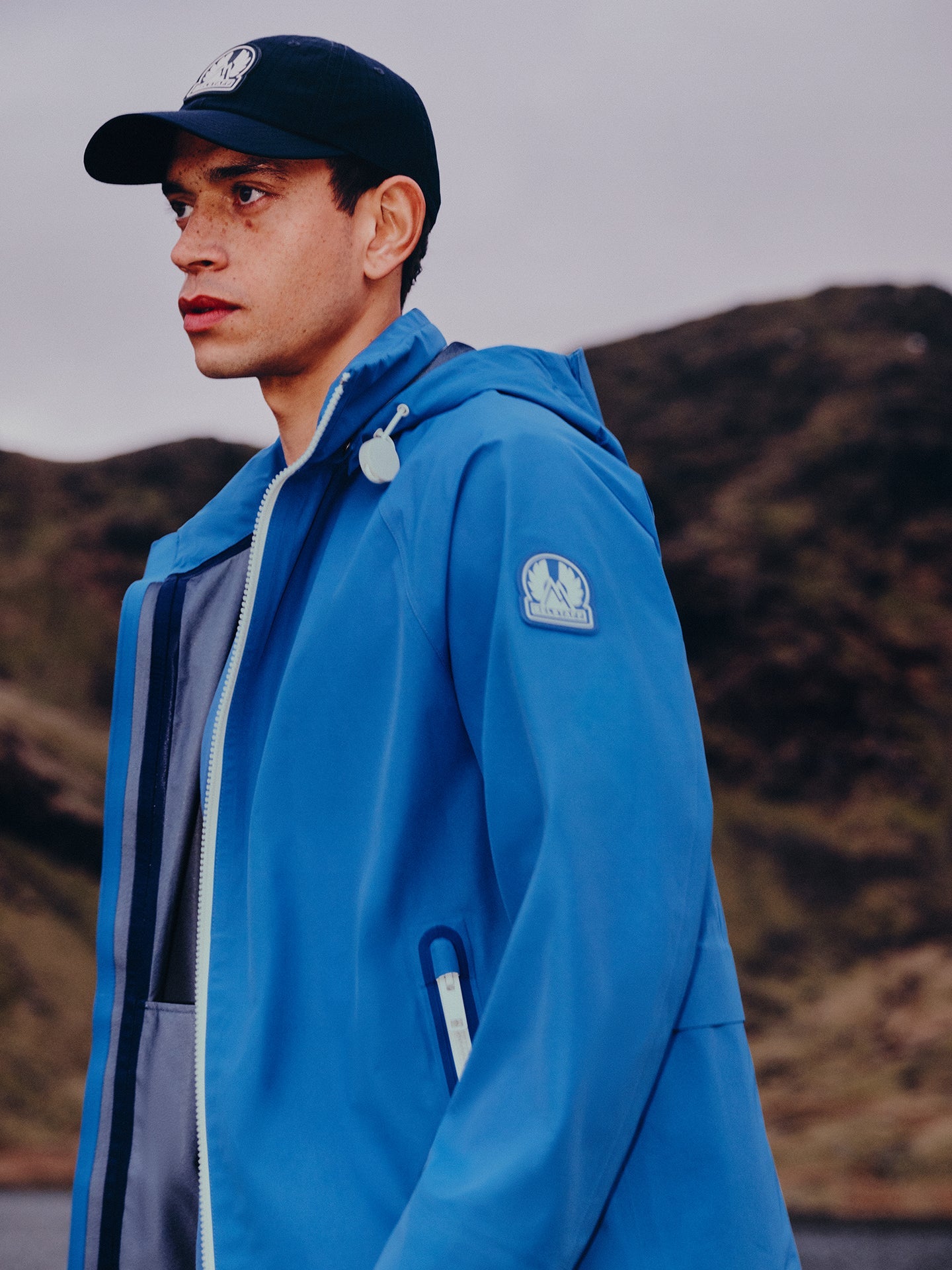 VESTE EIGER - Bleu marine