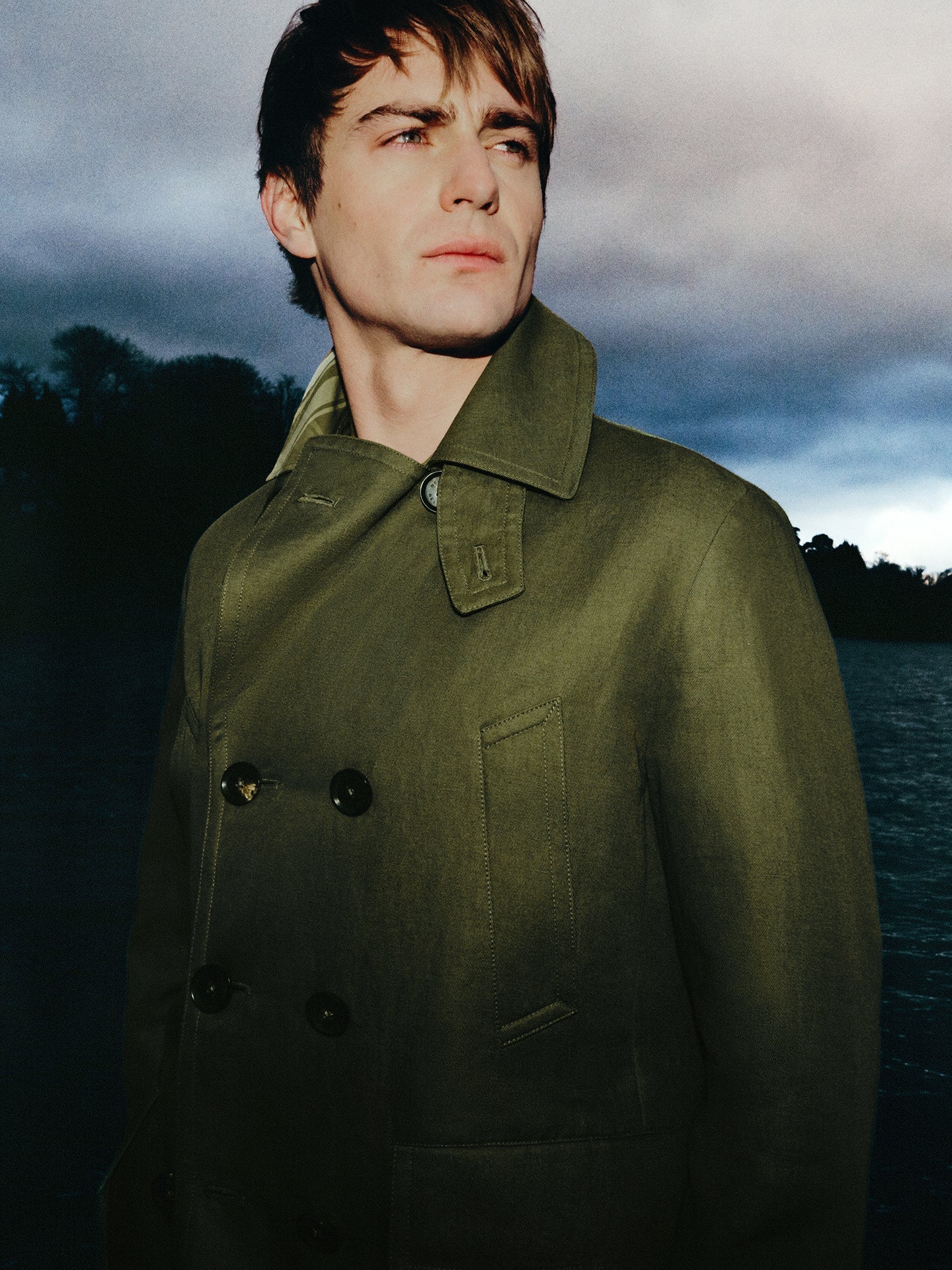 MILFORD PEACOAT - True Olive