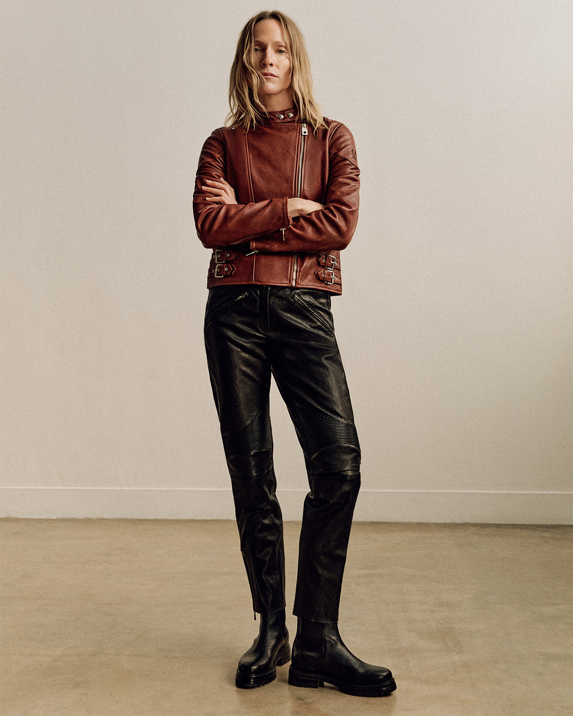 RUSSO JACKET - Dark Rally Red