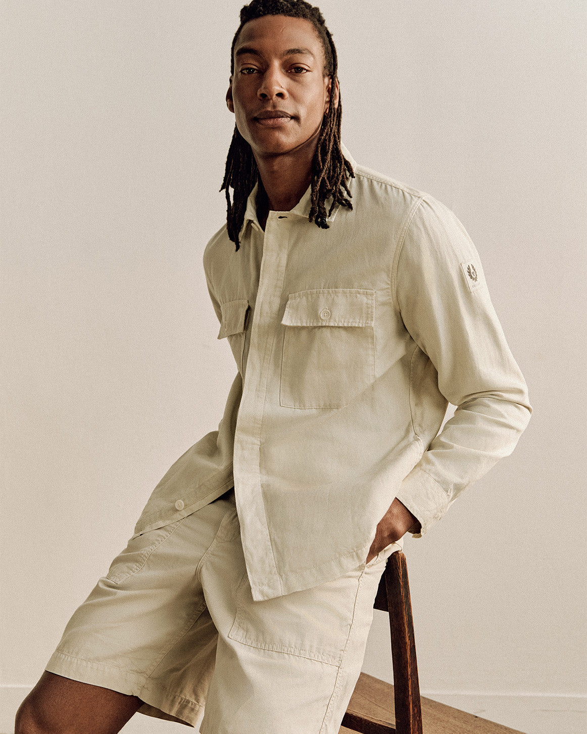 MARITIME OVERSHIRT - Silver Birch