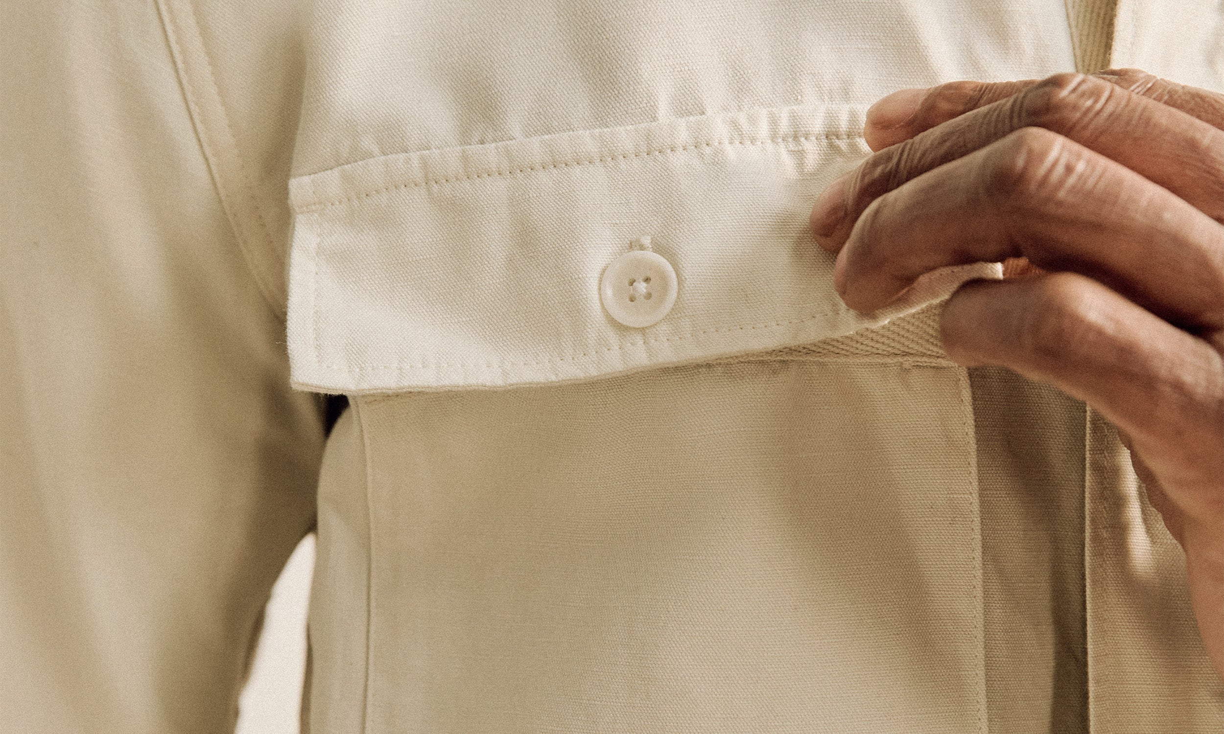 MARITIME OVERSHIRT - Silver Birch