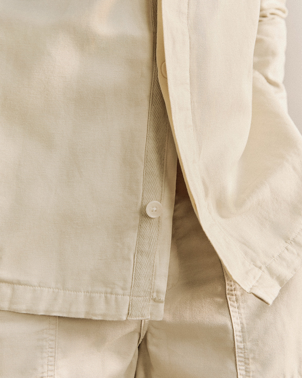 MARITIME OVERSHIRT - Silver Birch