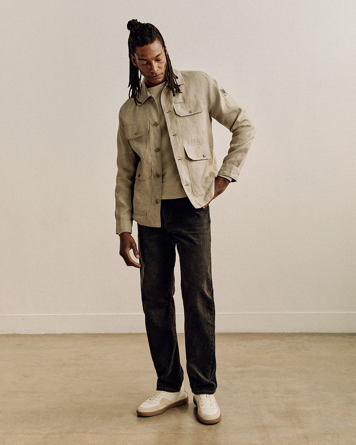FORGE JACKET - Dark Sand