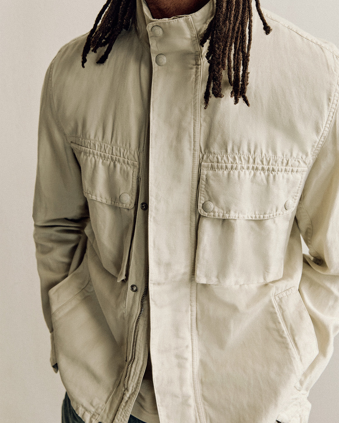 CHAQUETA HAYFIELD - Gris abedul