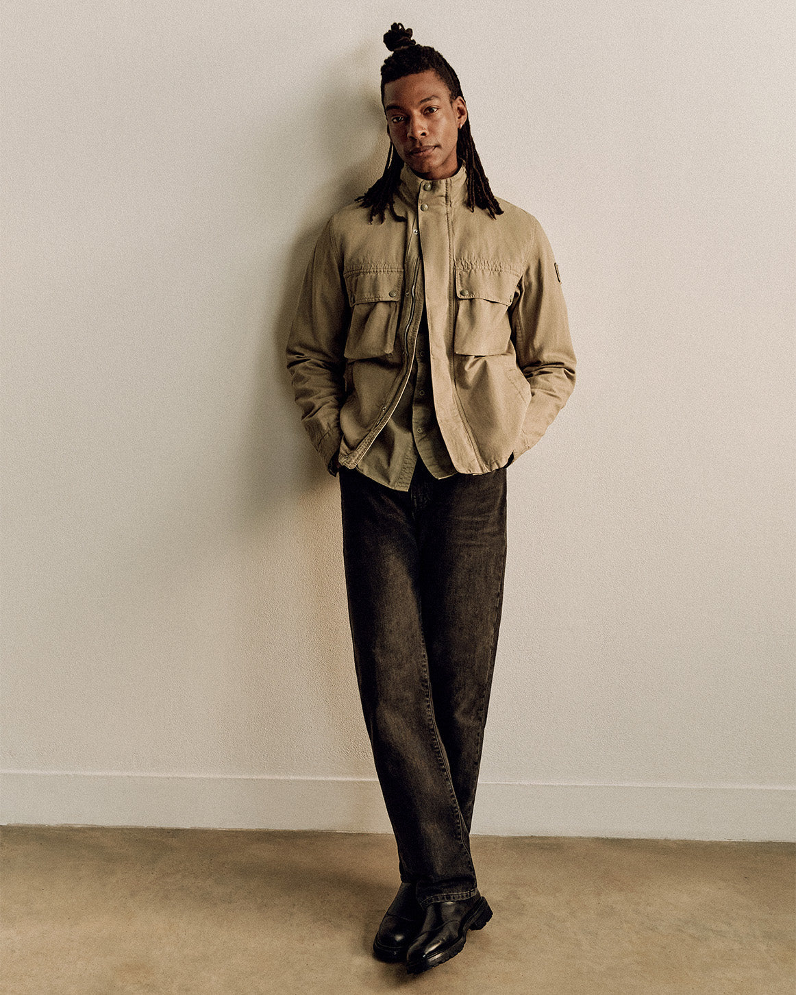 HAYFIELD JACKET - Fatigue Green