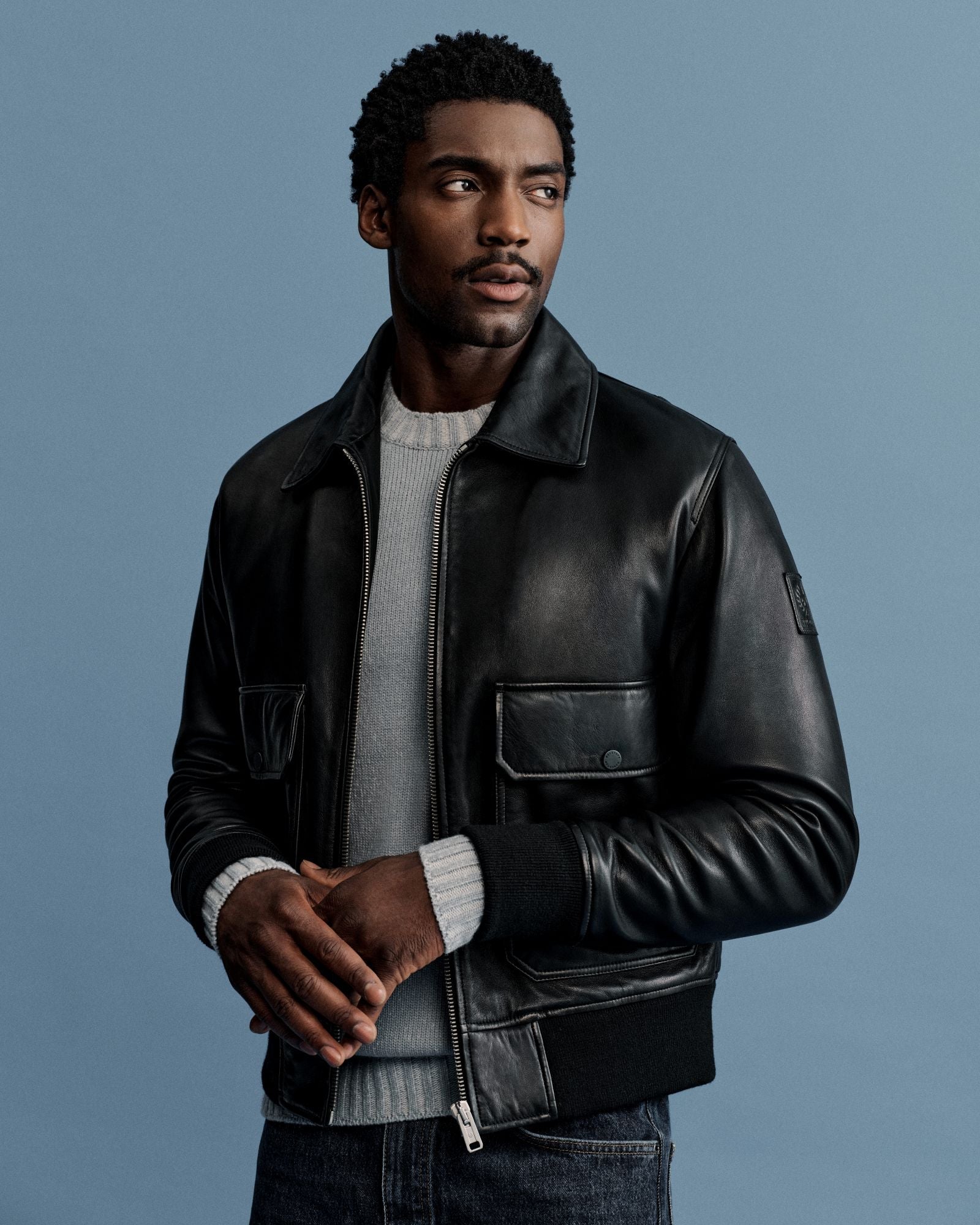 PILOT JACKET - Black