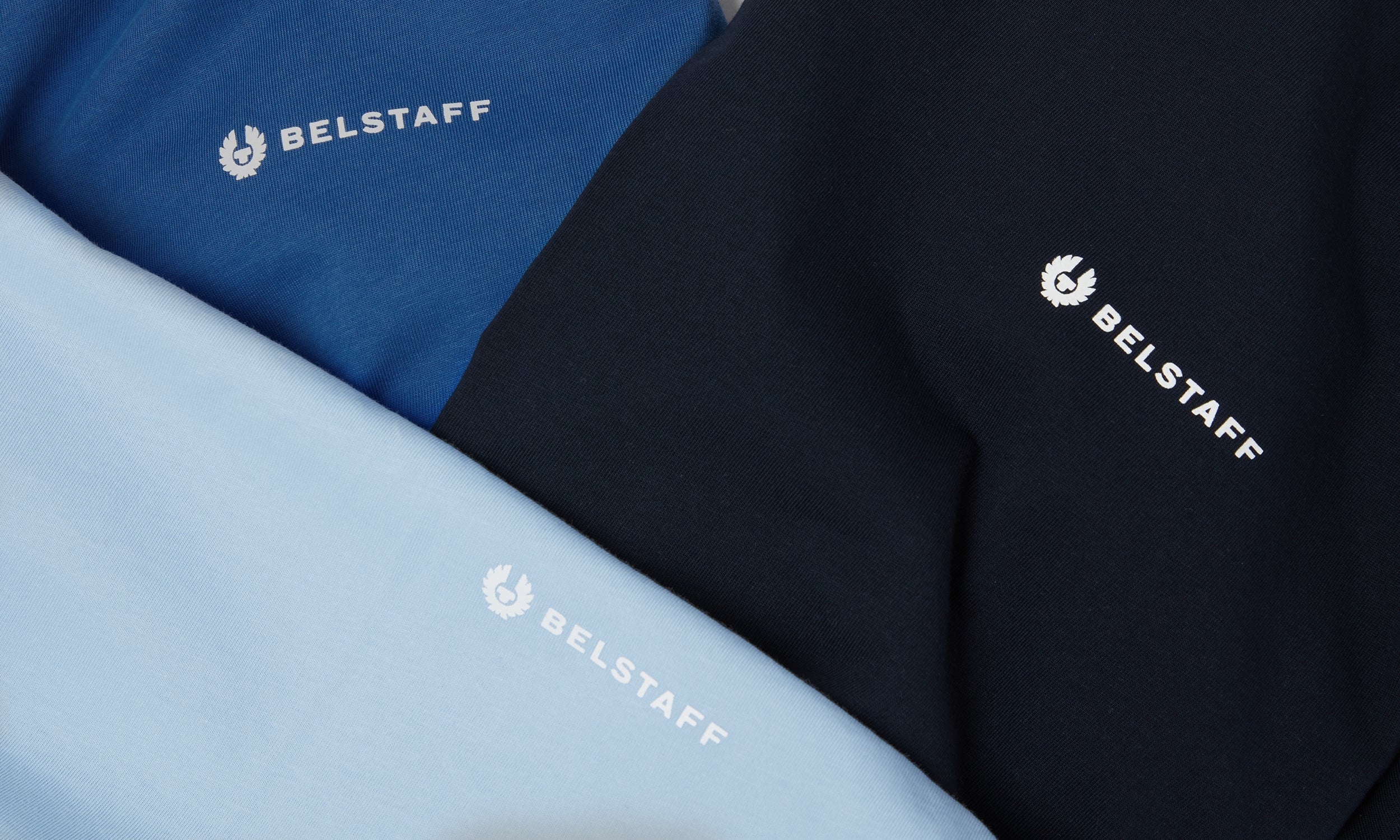 3 PACK T-SHIRT - Dark Ink / Sky Blue / Marine Blue