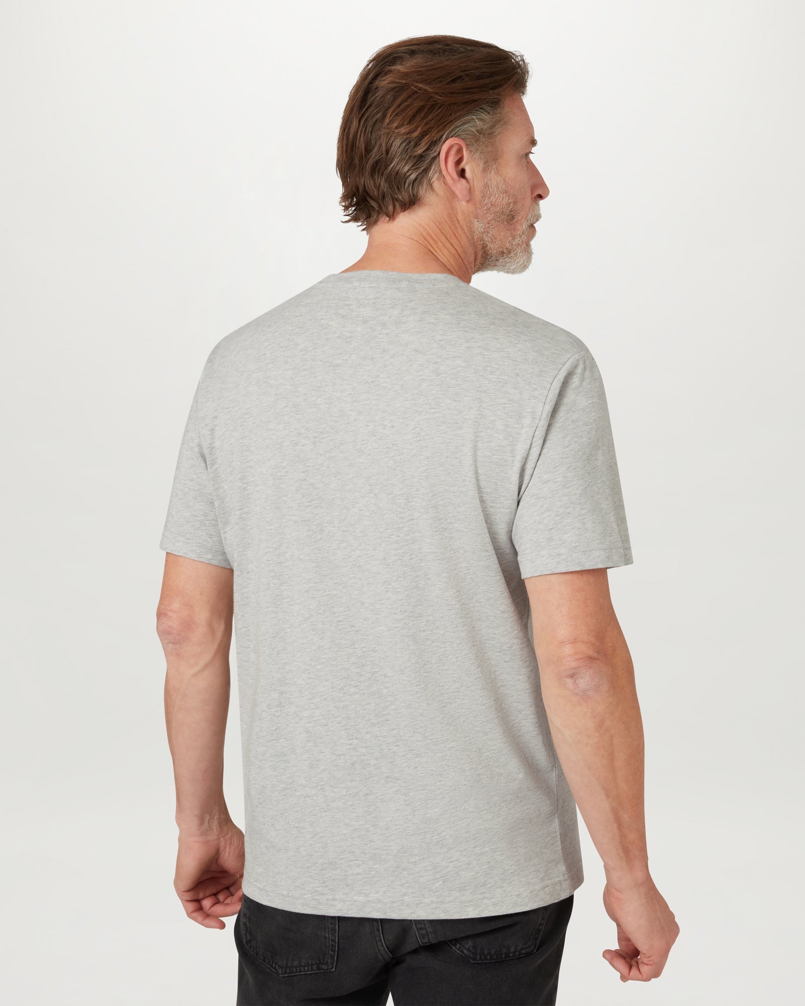 3 PACK T-SHIRT - White / Fatigue Green / Old Silver Heather