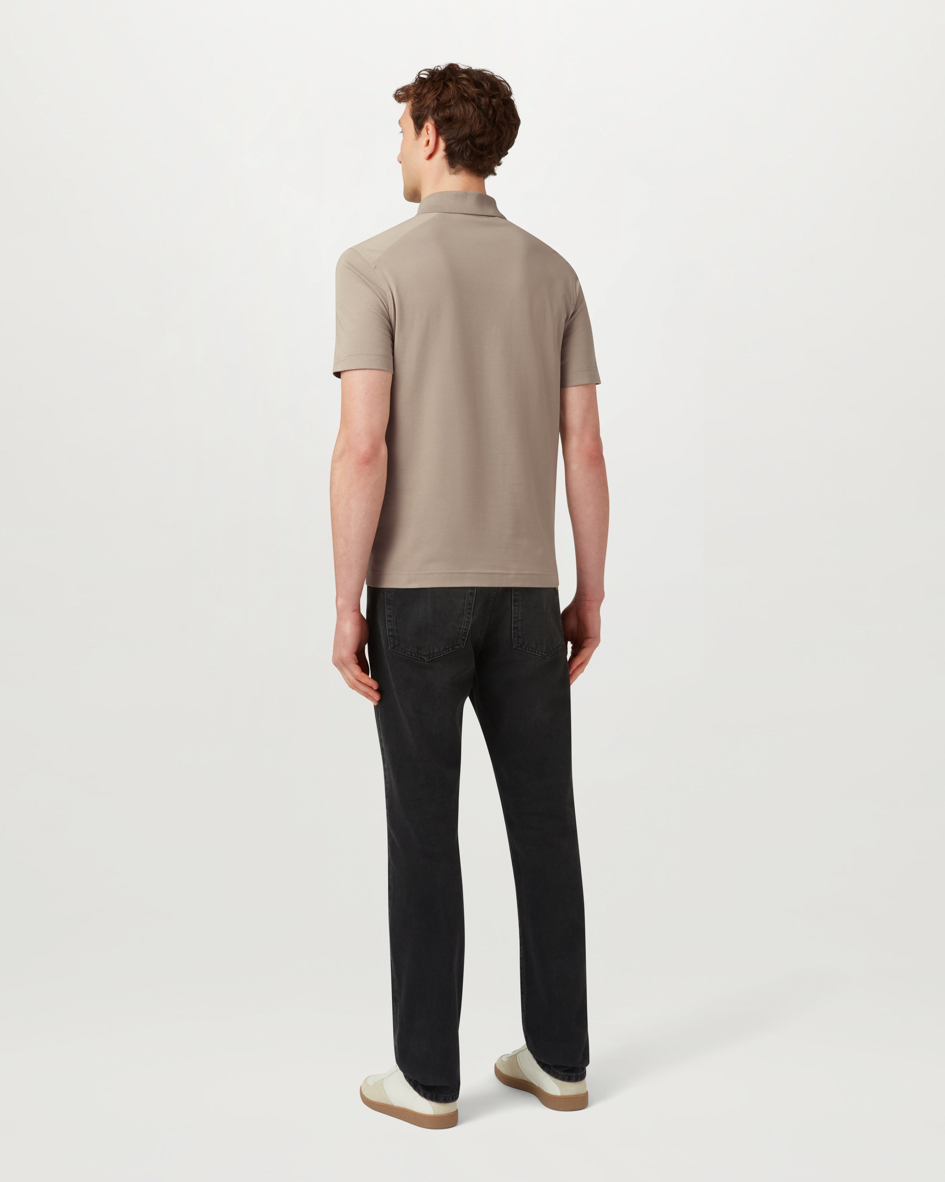 ALLOY POLO - Dark Sand
