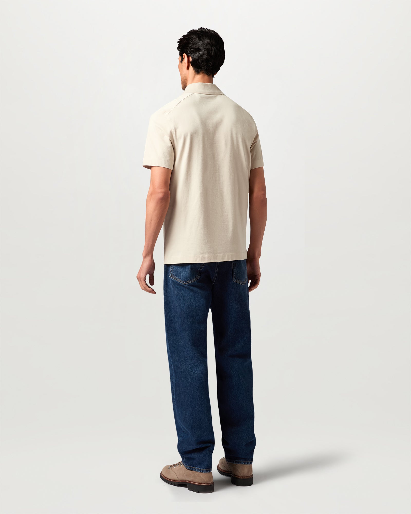 ALLOY POLO - Pale Stone