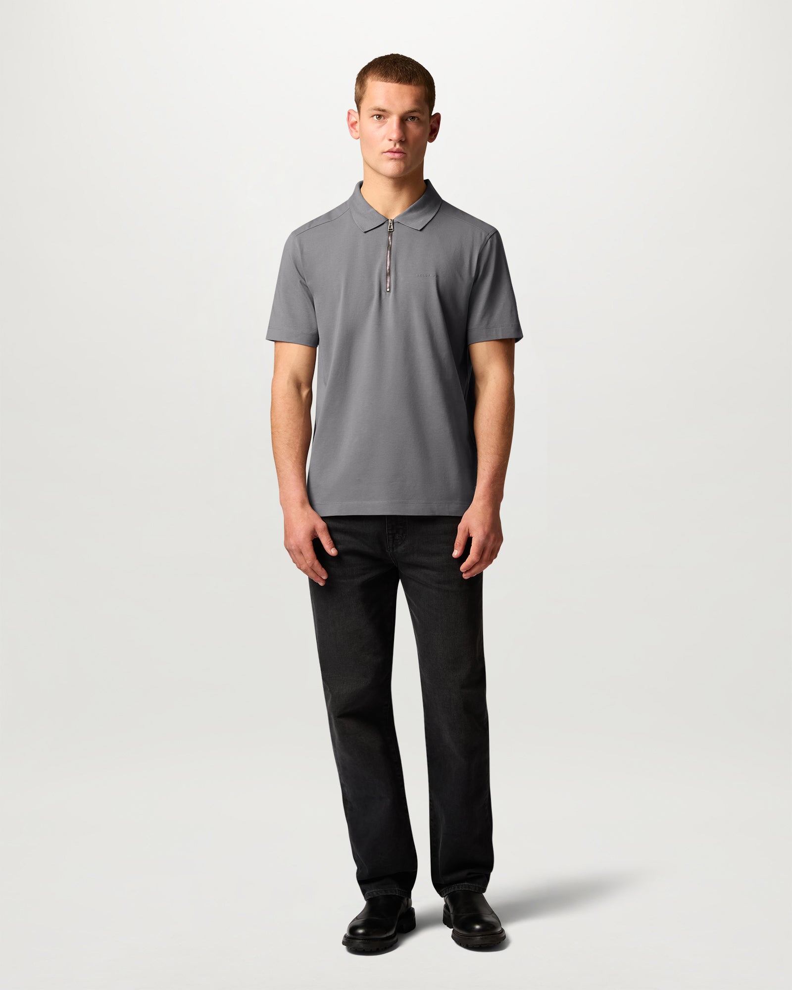 ALLOY POLO - Tornado Grey