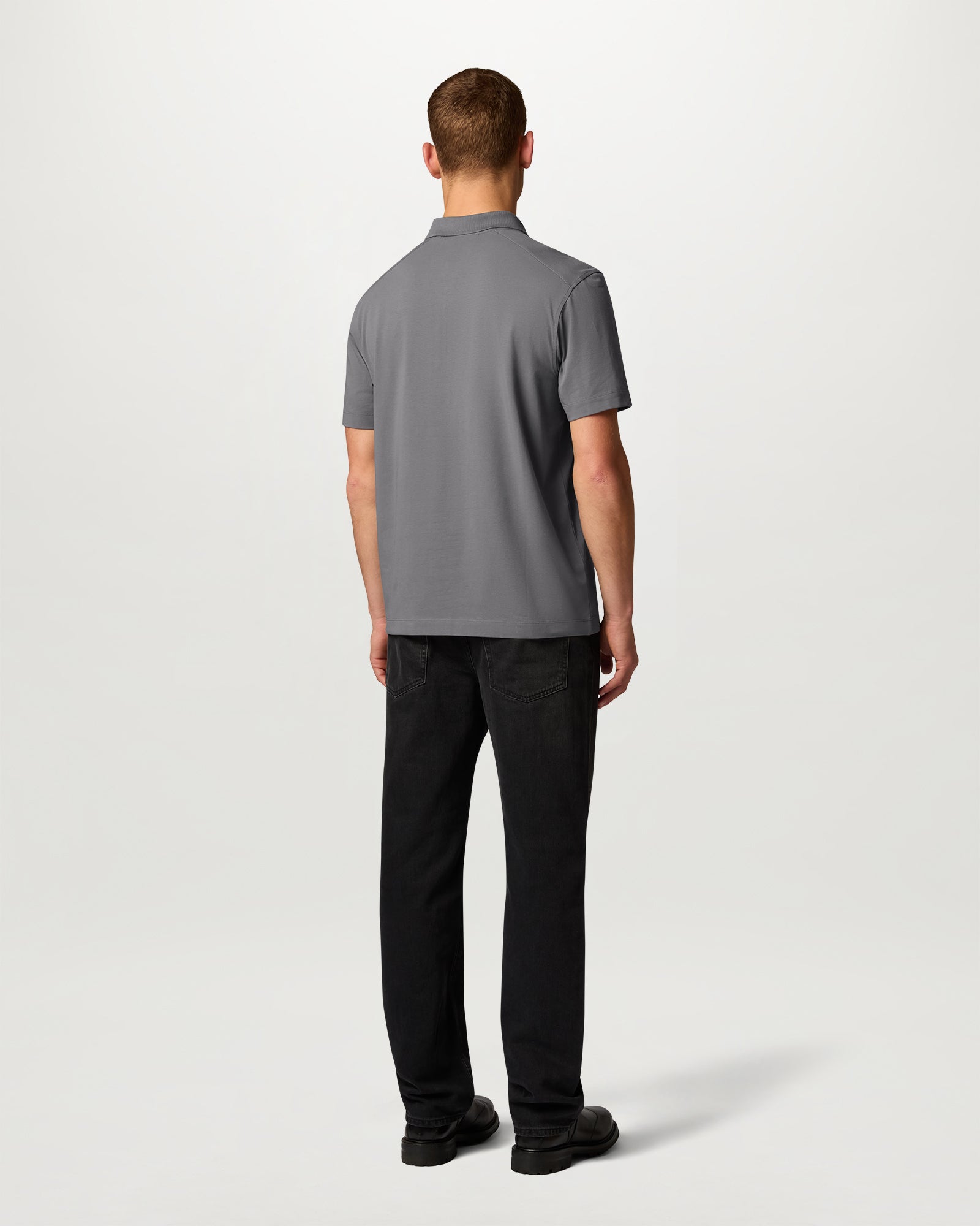 ALLOY POLO - Tornado Grey