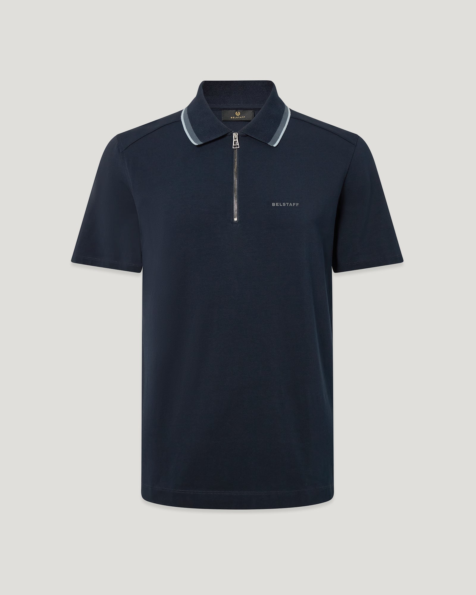 ALLOY TIPPED POLO - Dark Ink