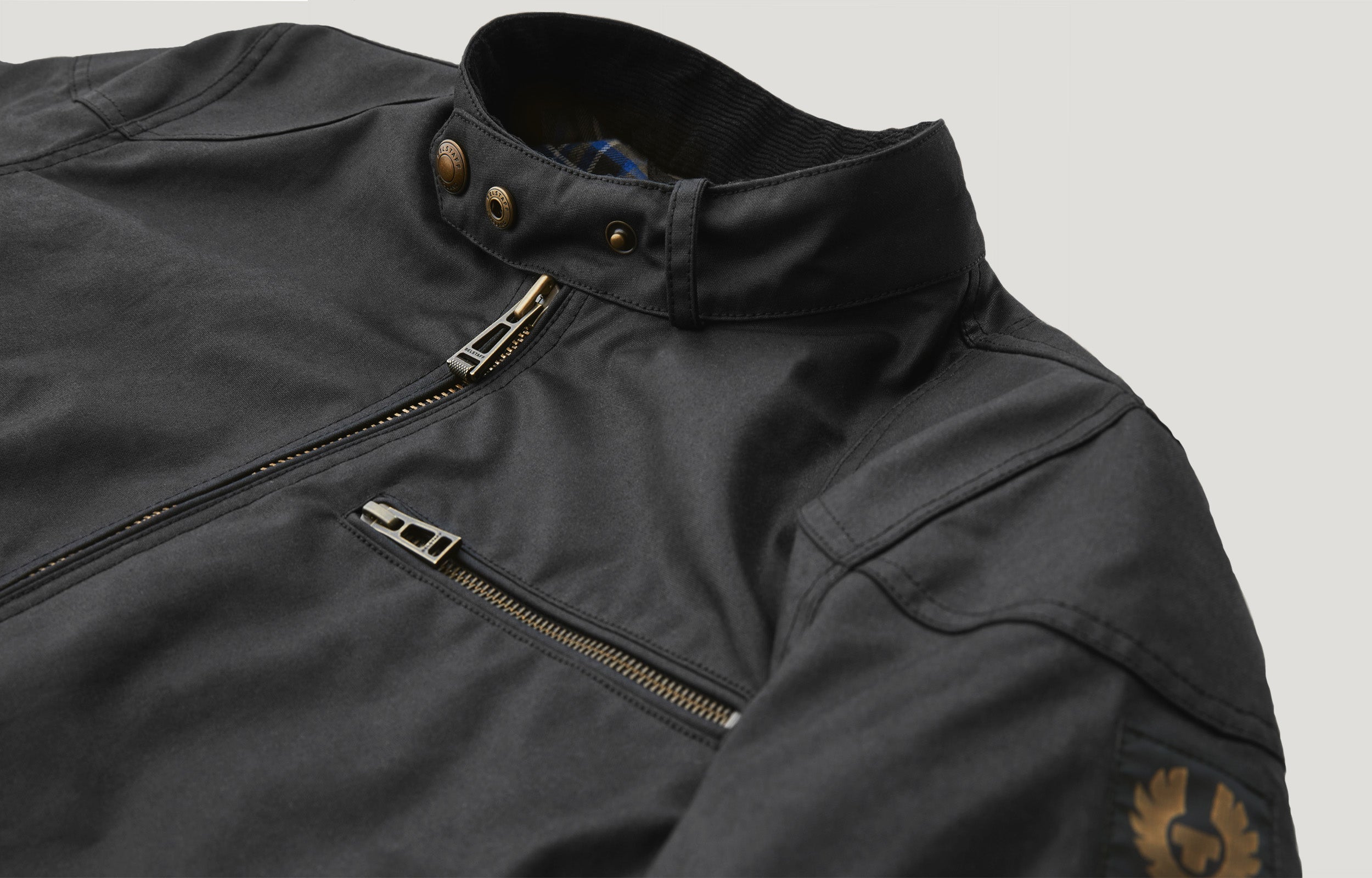 ARIEL MOTORCYCLE JACKET - Black
