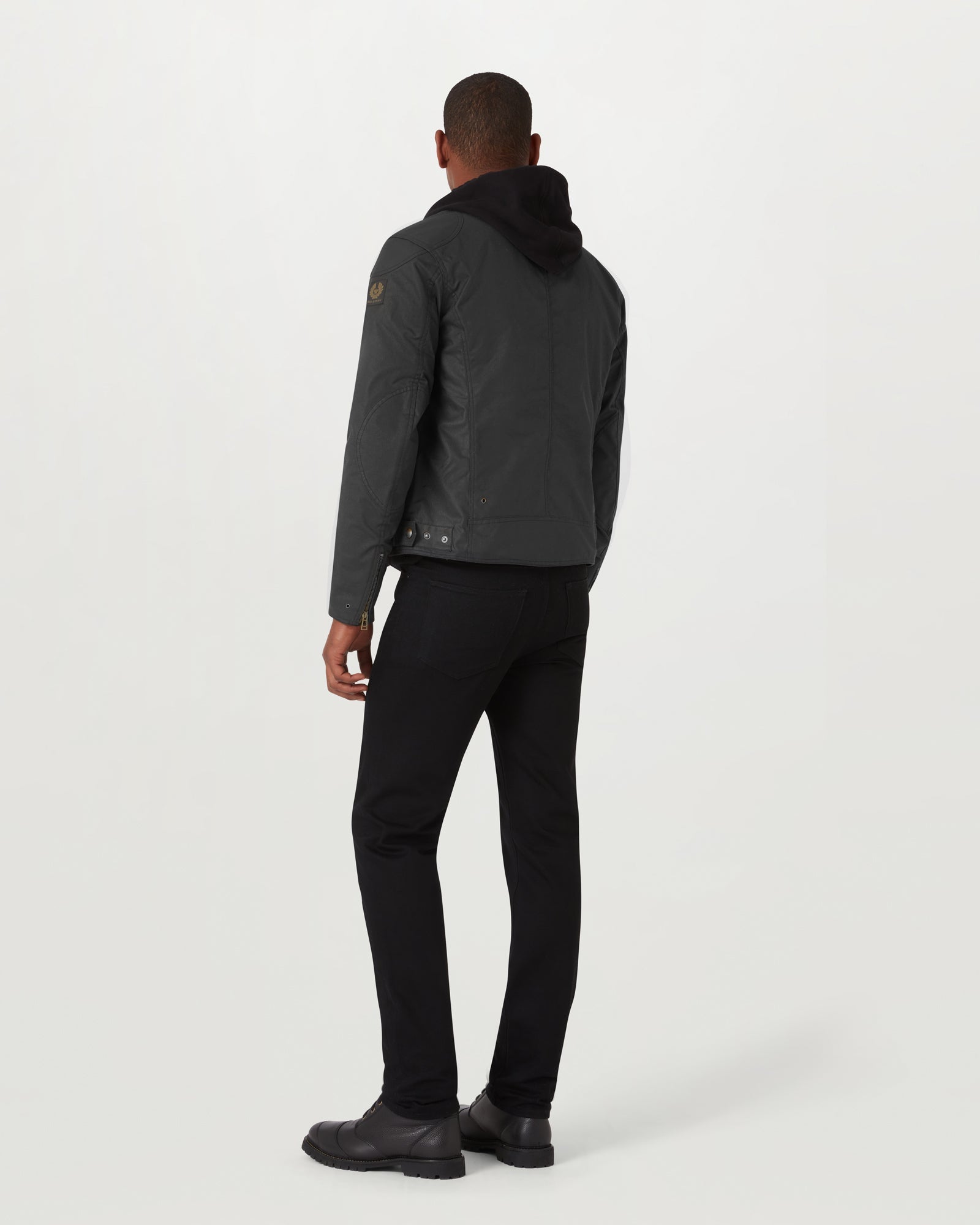 ARIEL MOTORCYCLE JACKET - Black