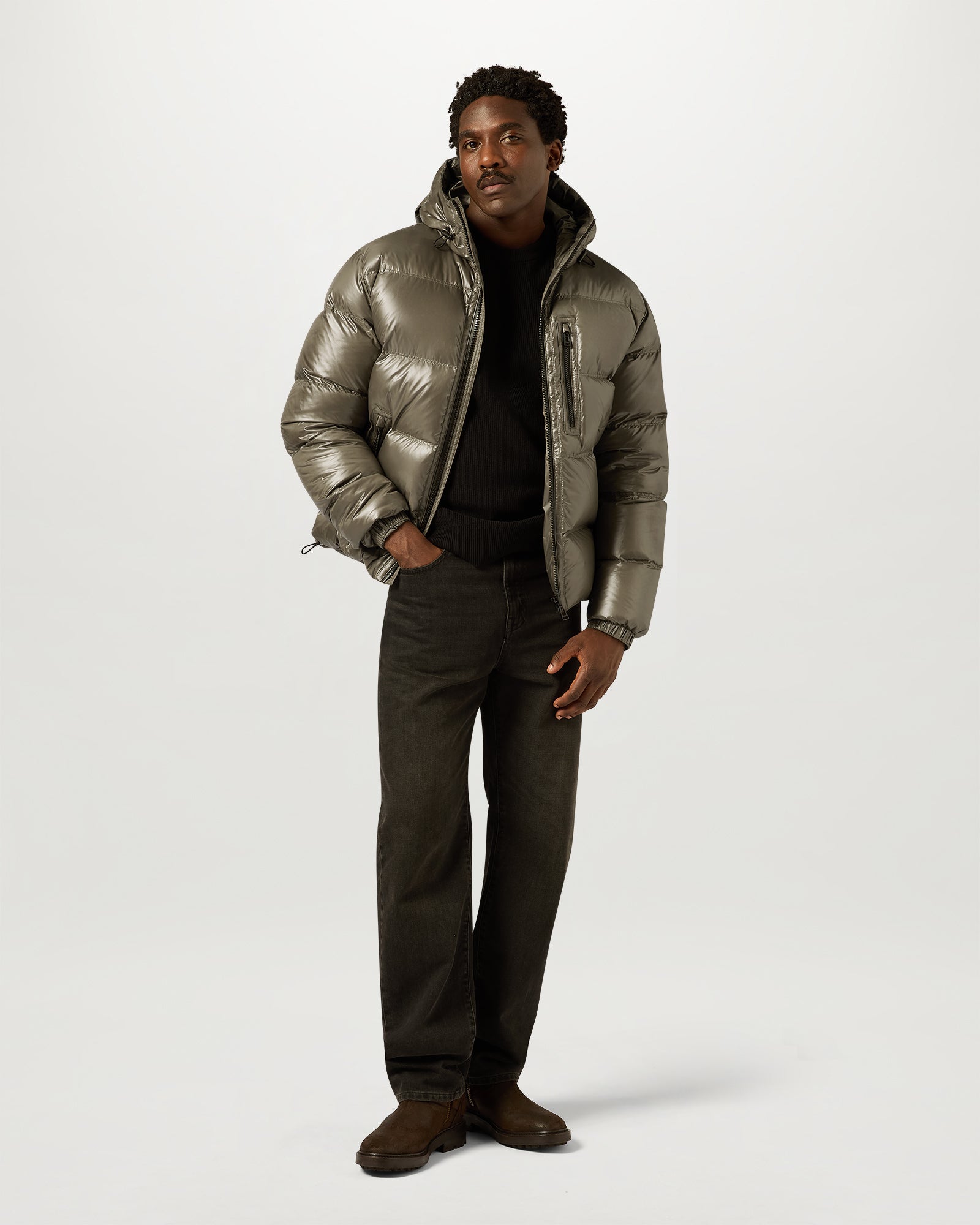 ATLAS JACKET - Khaki Green